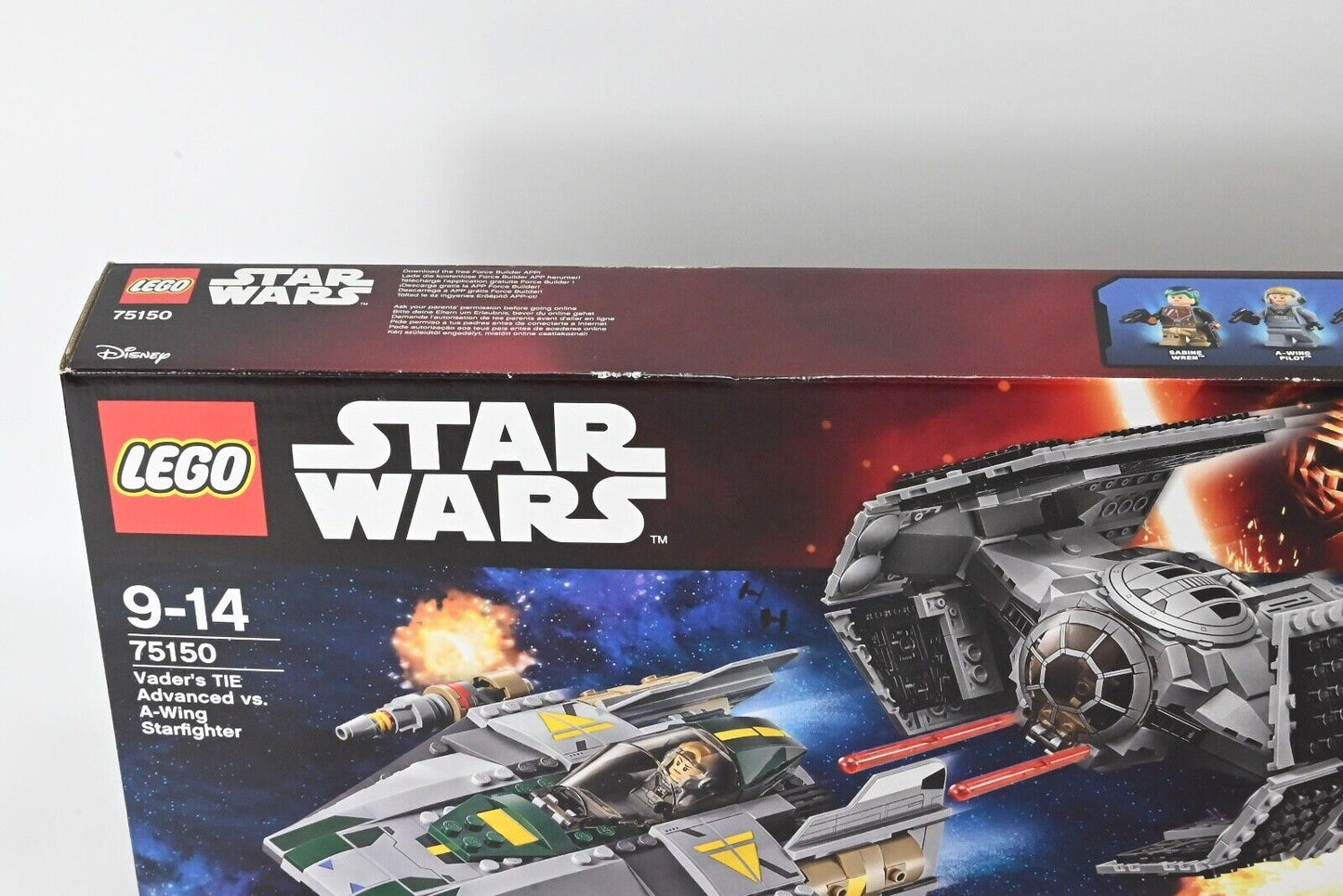 LEGO 75150 Star Wars Vader's TIE Advanced Vs A-Wing Starfighter New & Sealed