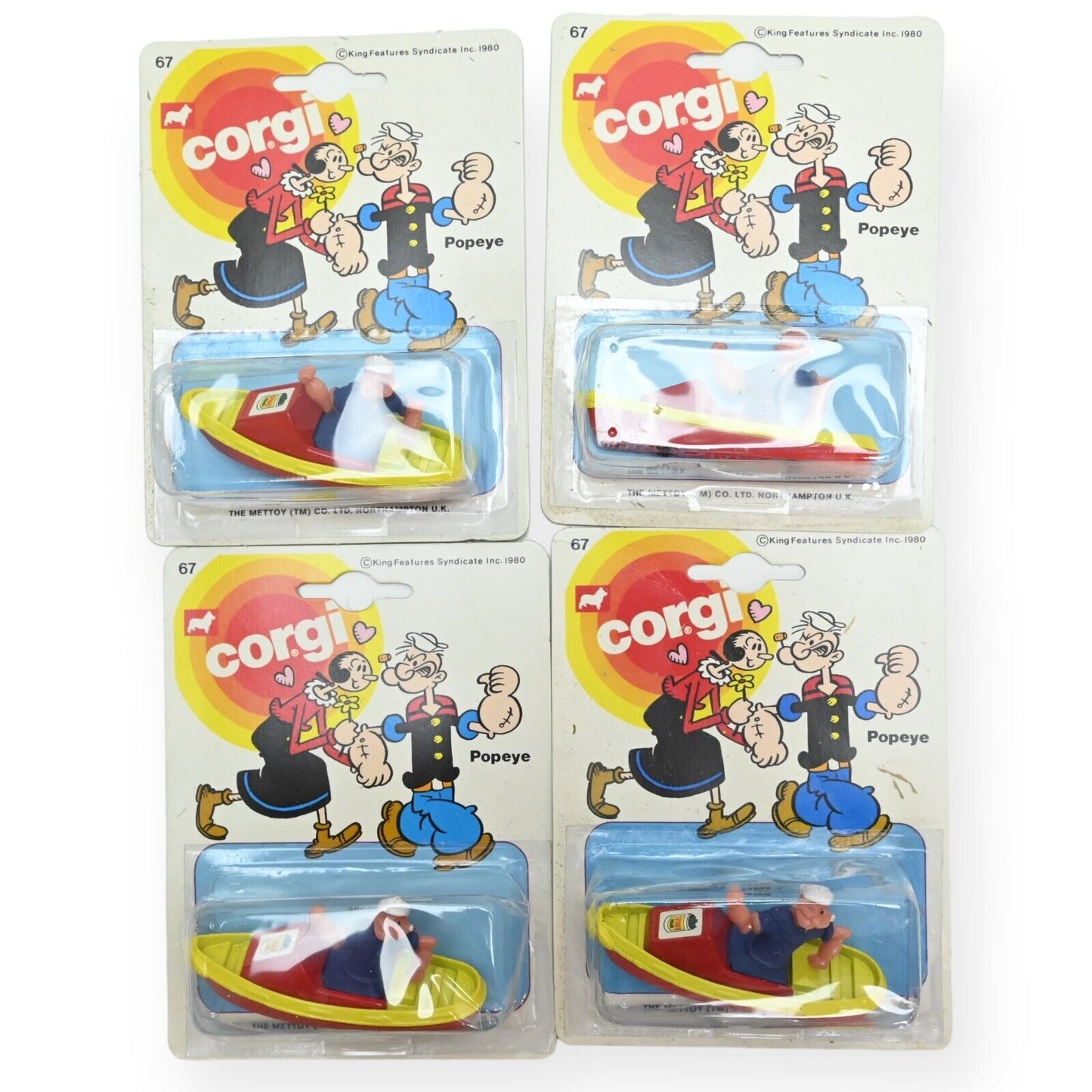 Corgi USA issue Cartoon Stars Shop Counter Display Trade Box * 38 items inside
