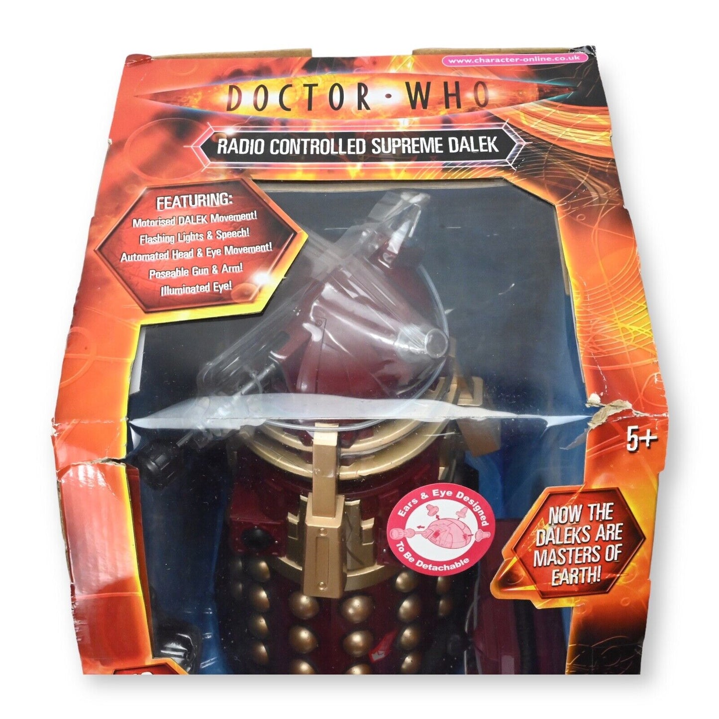 Doctor Who Radio Controlled Supreme Dalek - Red BNIB