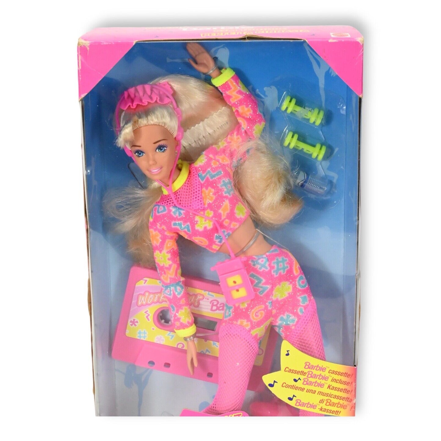 Mattel Barbie "Workin Out Barbie" 1996 Doll
