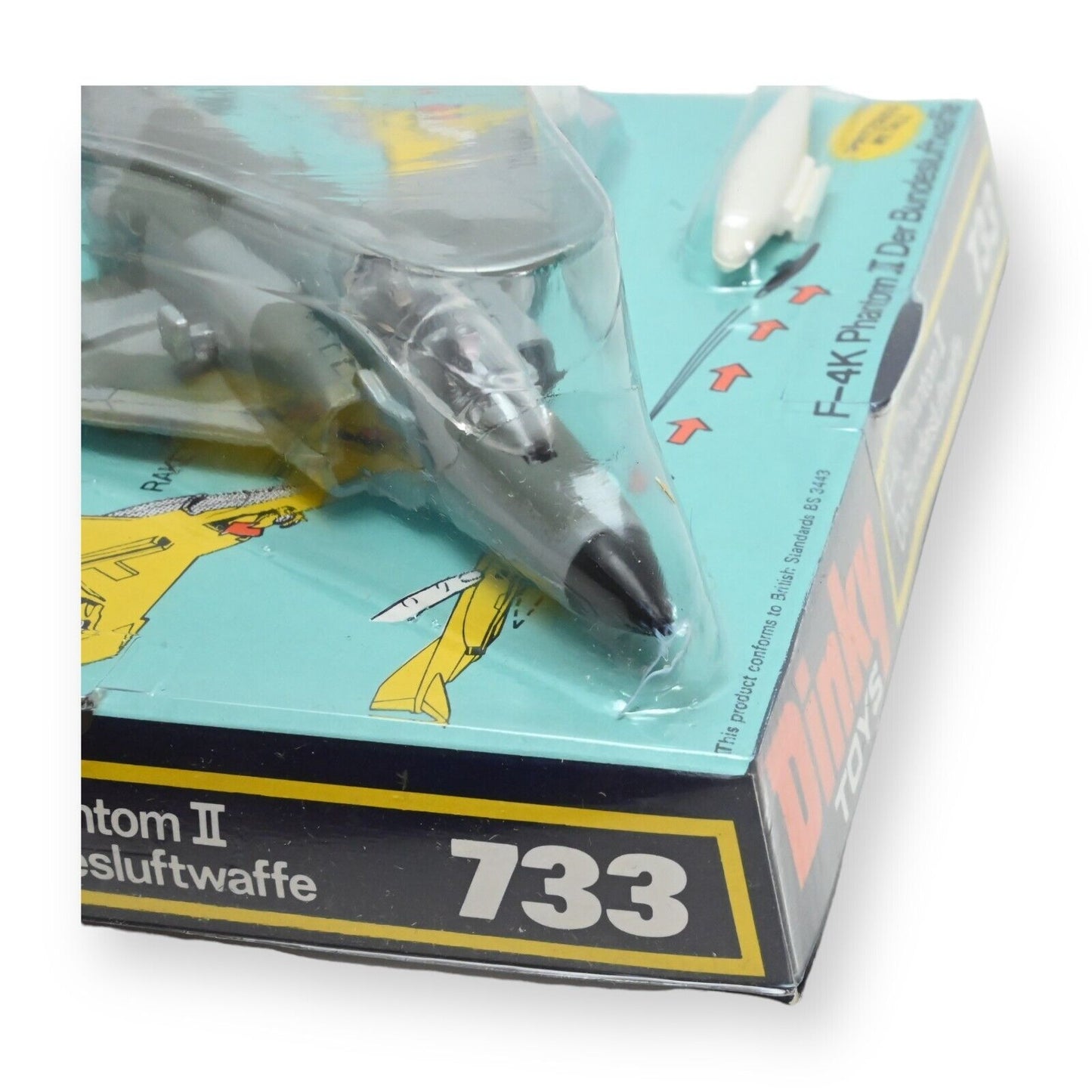 Dinky 733 F-4K Phantom II Aircraft / Der Bundesluftwaffe - Mint