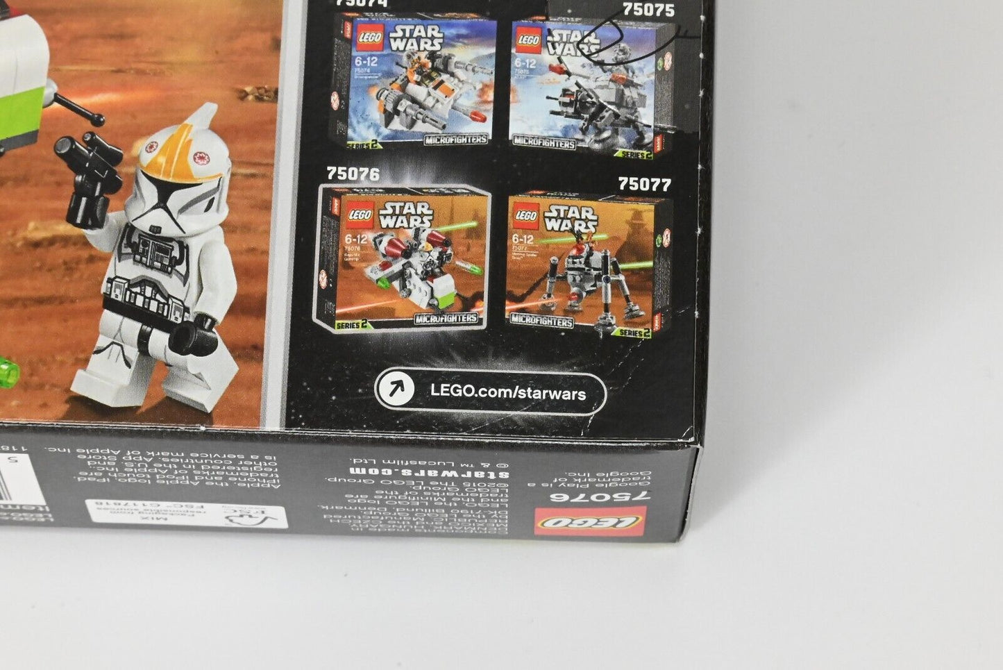 Lego Star Wars 75076 Republic Gunship & Clone Pilot - New & Sealed