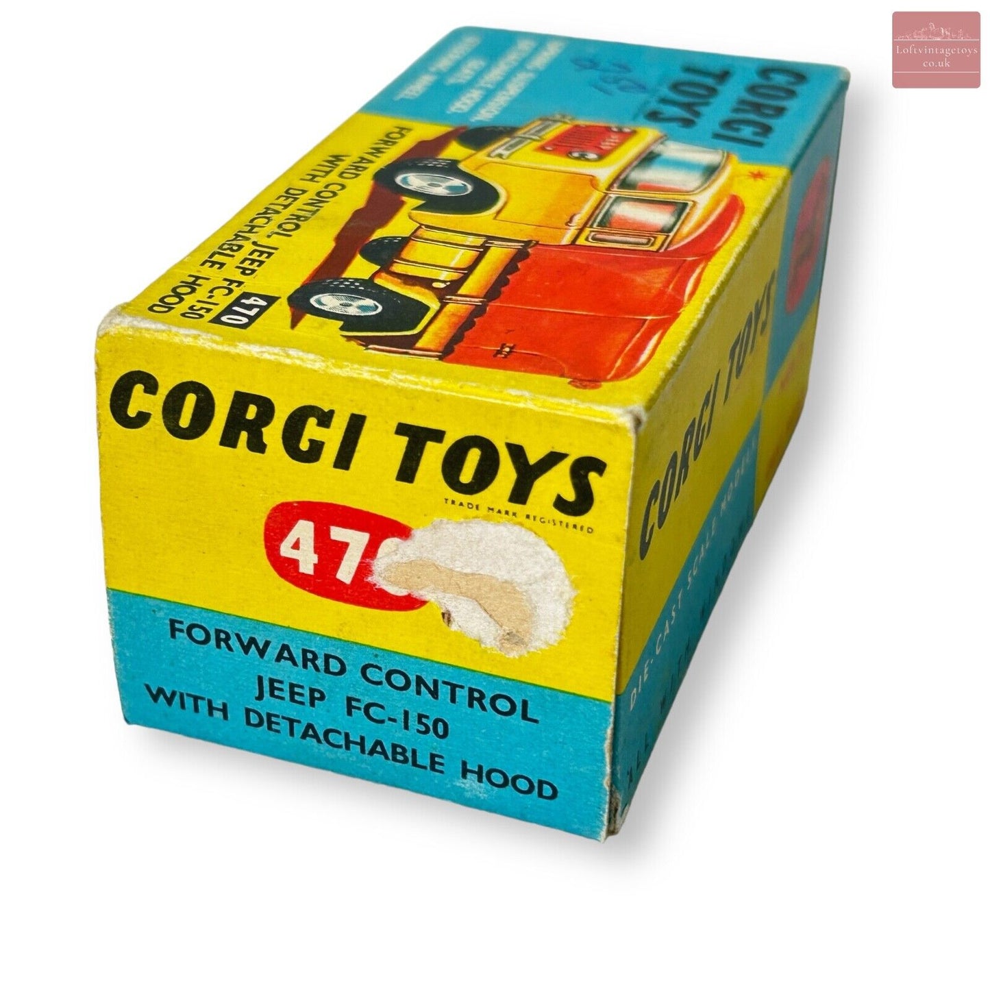 Corgi No 470 Forward Control Jeep FC-150 with Detachable Hood