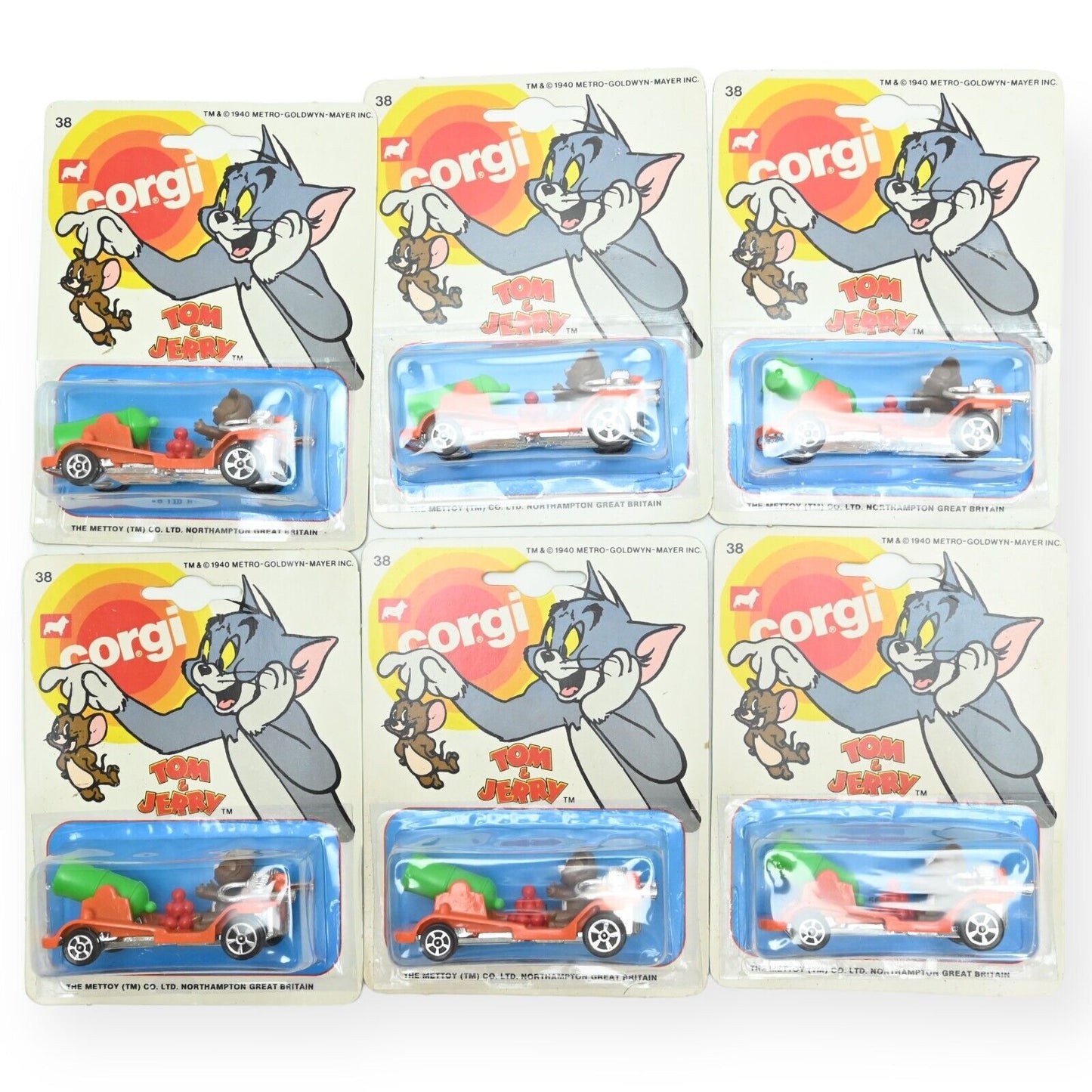 Corgi USA issue Cartoon Stars Shop Counter Display Trade Box * 38 items inside