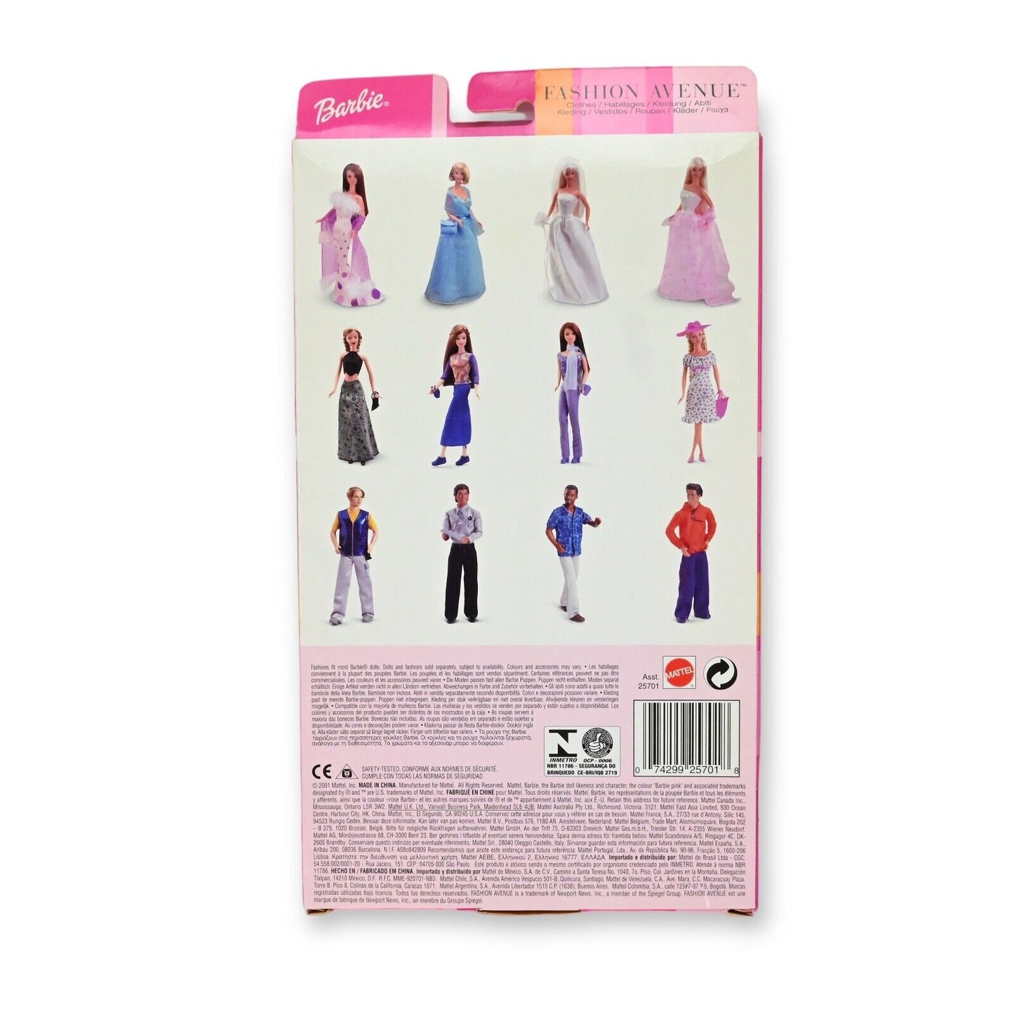 Mattel Barbie Fashion Avenue Clothes #25701 - New
