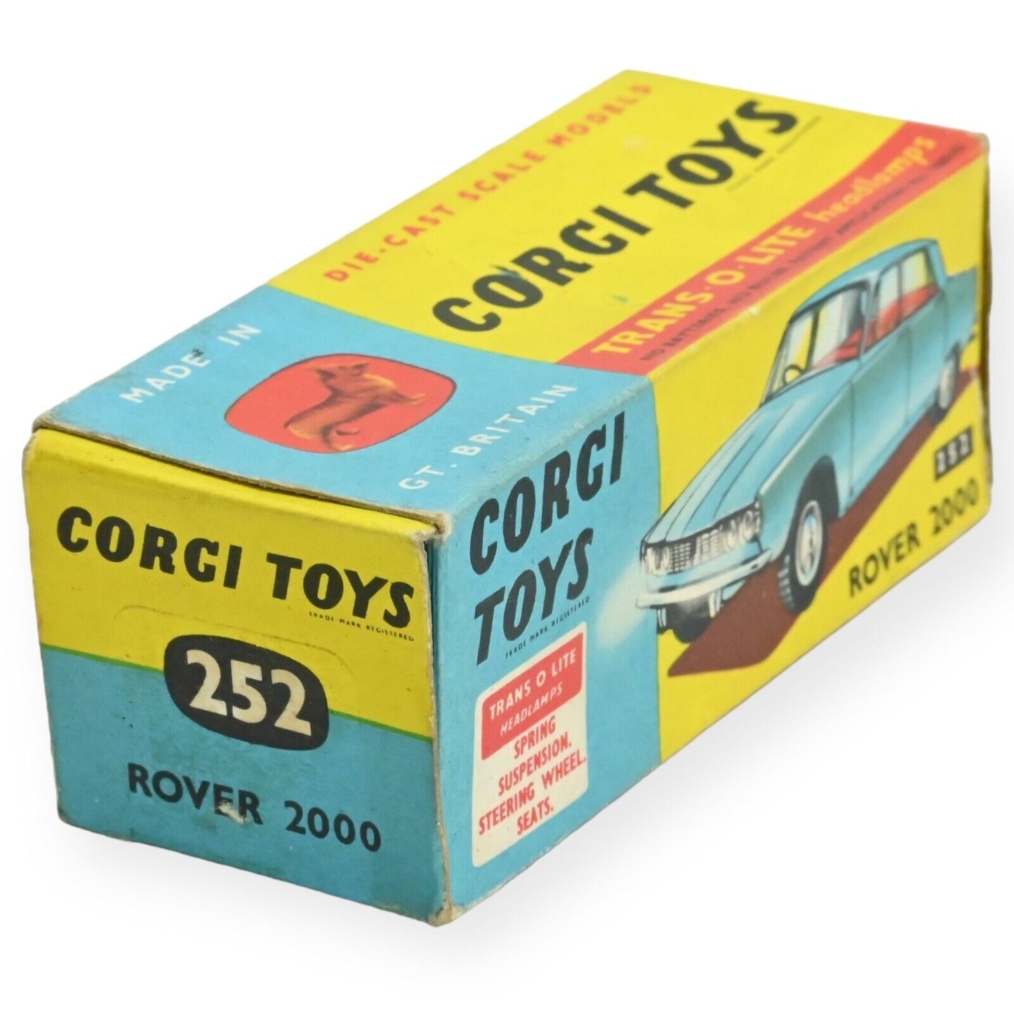 Corgi 252 Rover 2000 In Original Box