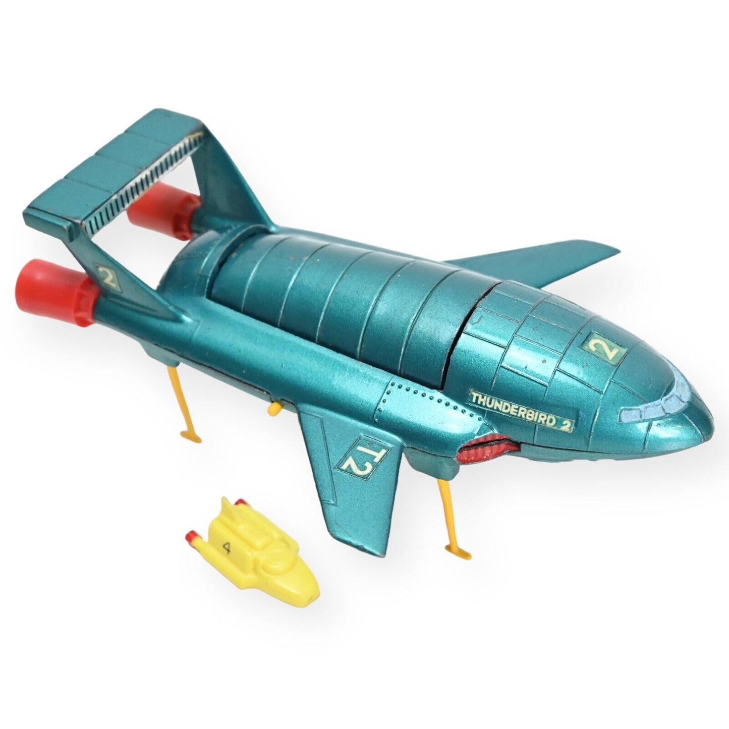 Dinky 101 Gerry Anderson's Thunderbird 2 & 4 - Metallic Aqua