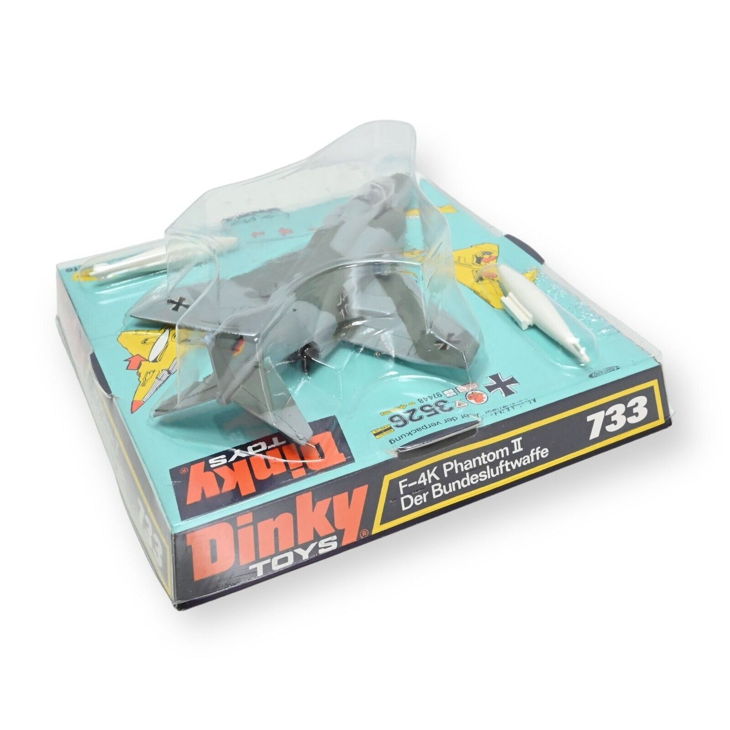 Dinky 733 F-4K Phantom II Aircraft / Der Bundesluftwaffe - Mint