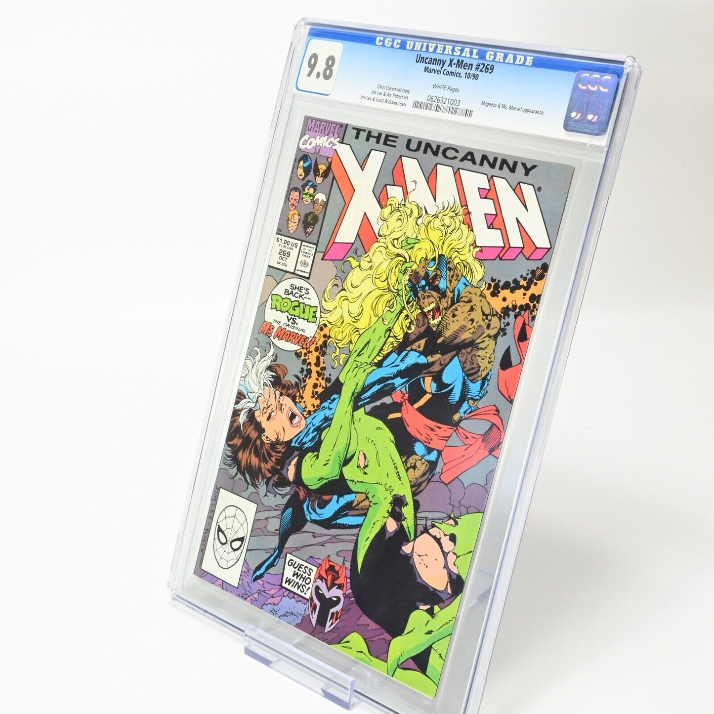 Uncanny X-Men #269 - CGC 9.8