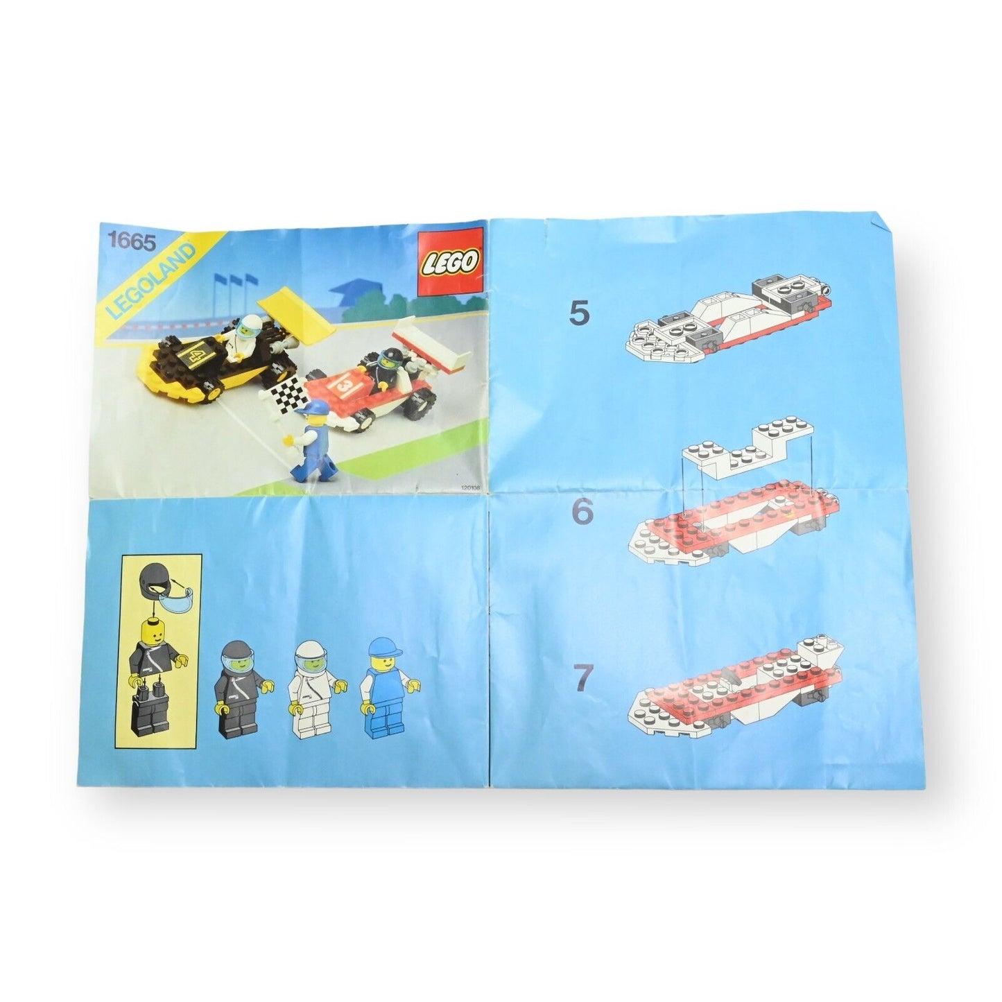 LEGO System Town Legoland 1665 Dual FX Racers