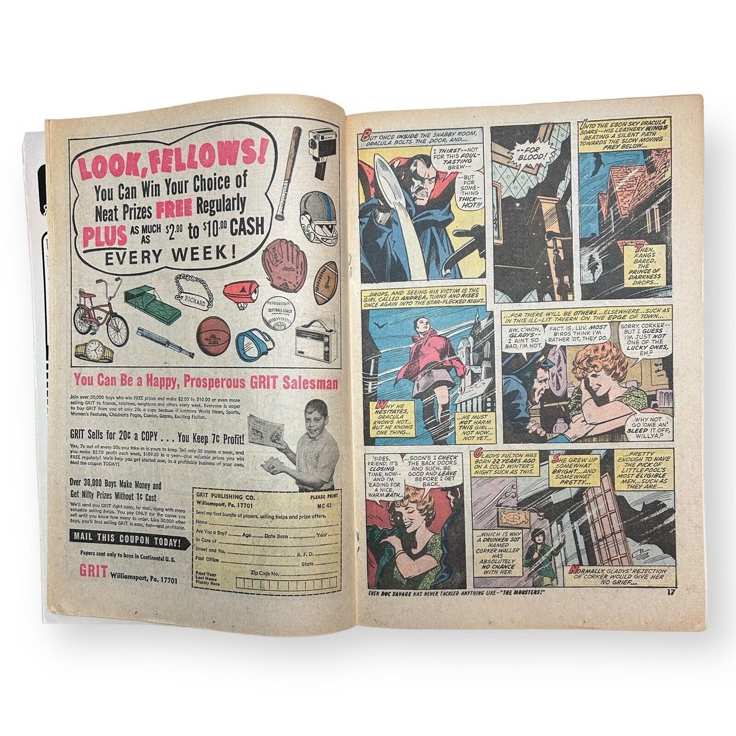 Das Grabmal von Dracula Nr. 9, Marvel 1973 – 6p (5,0 – 6,5 Note)