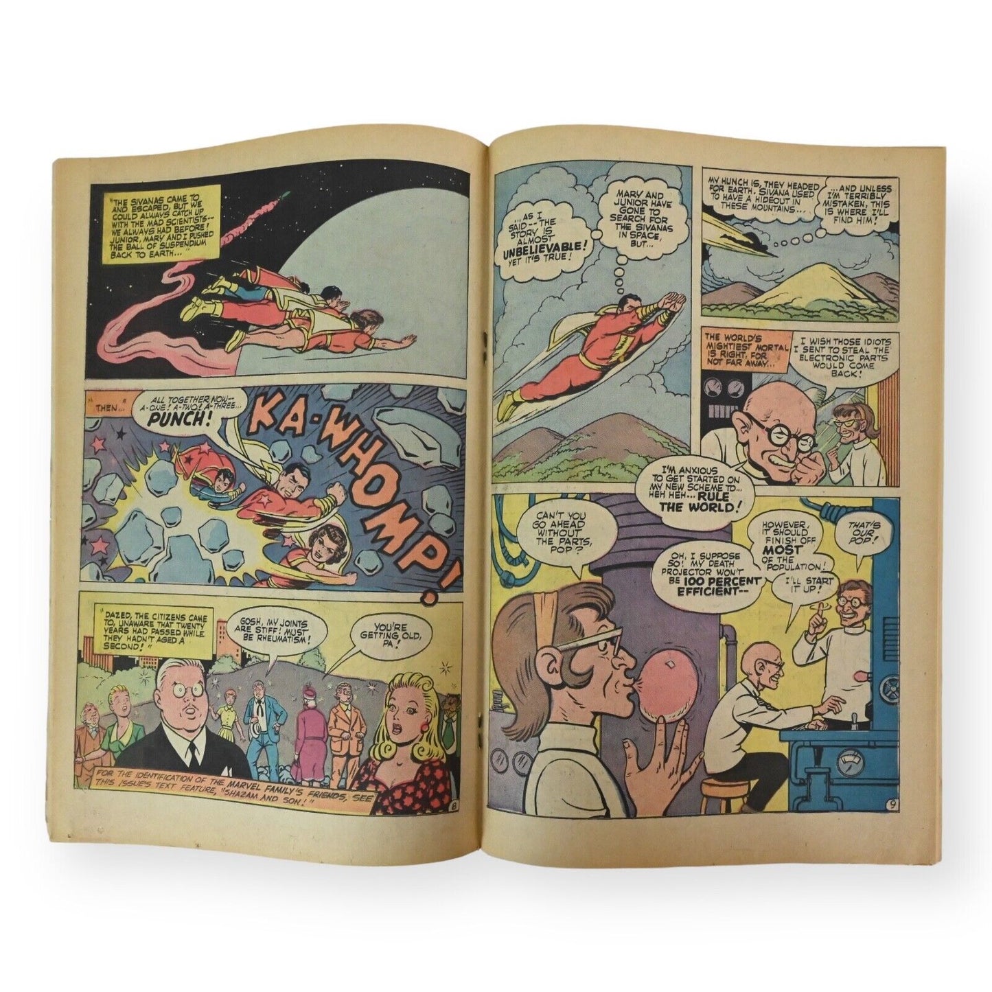 Shazam! Nr. 1 DC Comics – 1973. KEY-Ausgabe