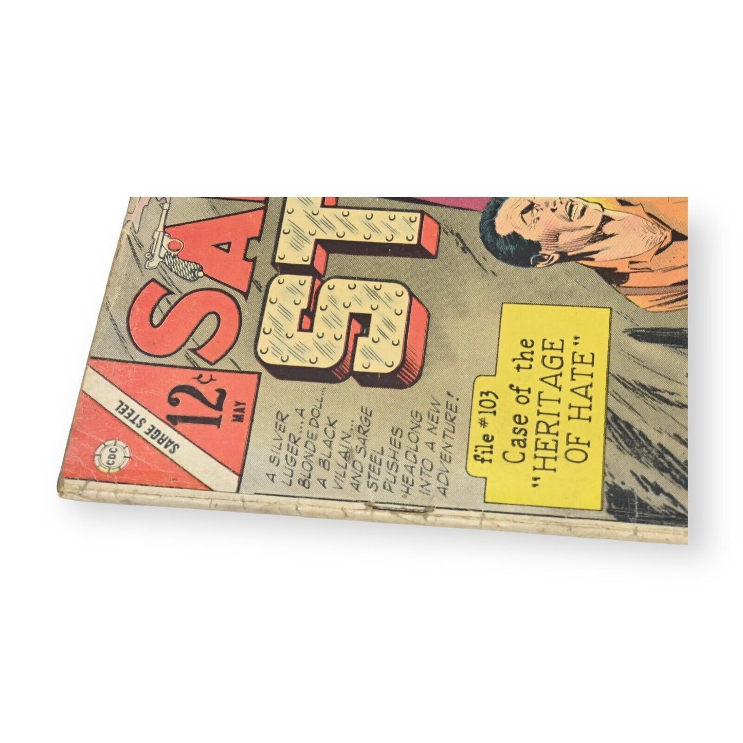 Sarge Steel #3 - 1st Appearance Smiling Skull (2.0- 3.5 Grade) 1965