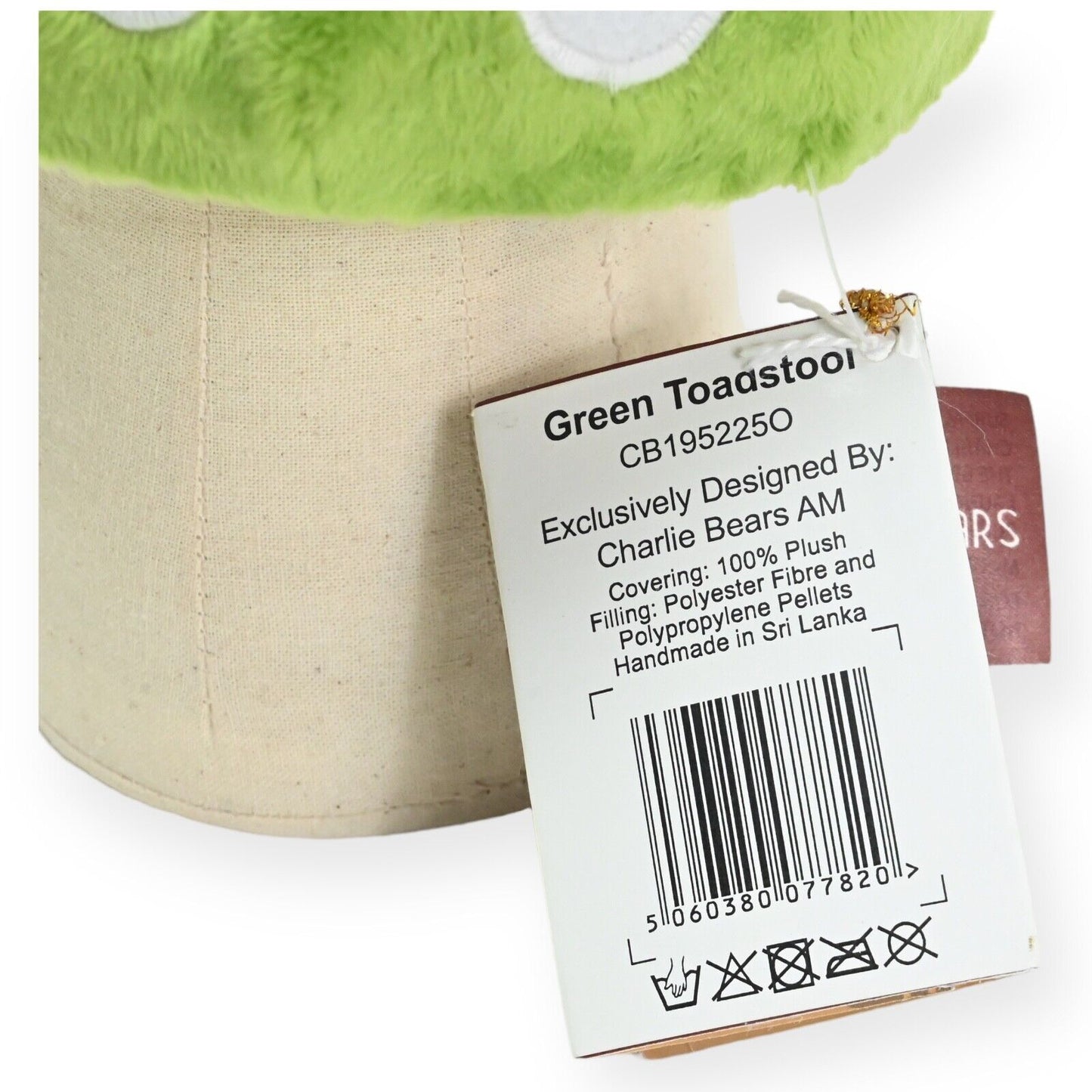 Charlie Bears Green Toadstool - CB1952250