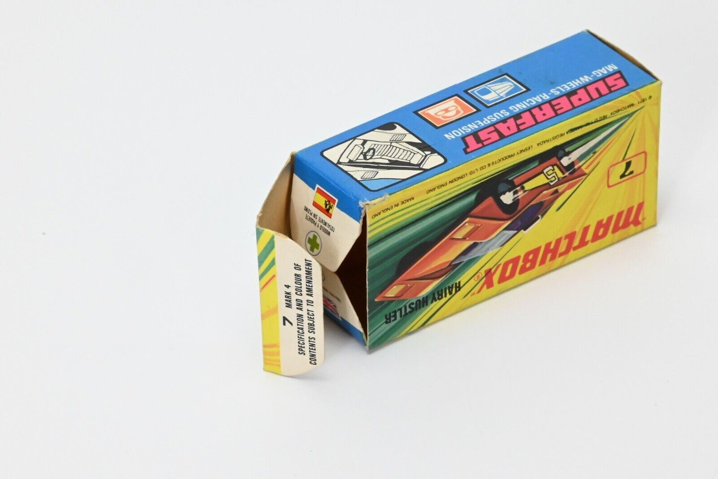 Matchbox Superfast No 7 Hairy Hustler in Original Box