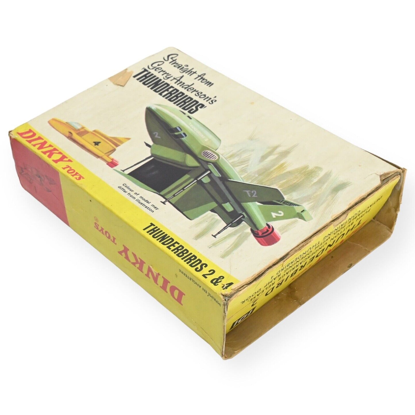 Dinky 101 Gerry Anderson's Thunderbird 2 & 4 - Metallic Aqua