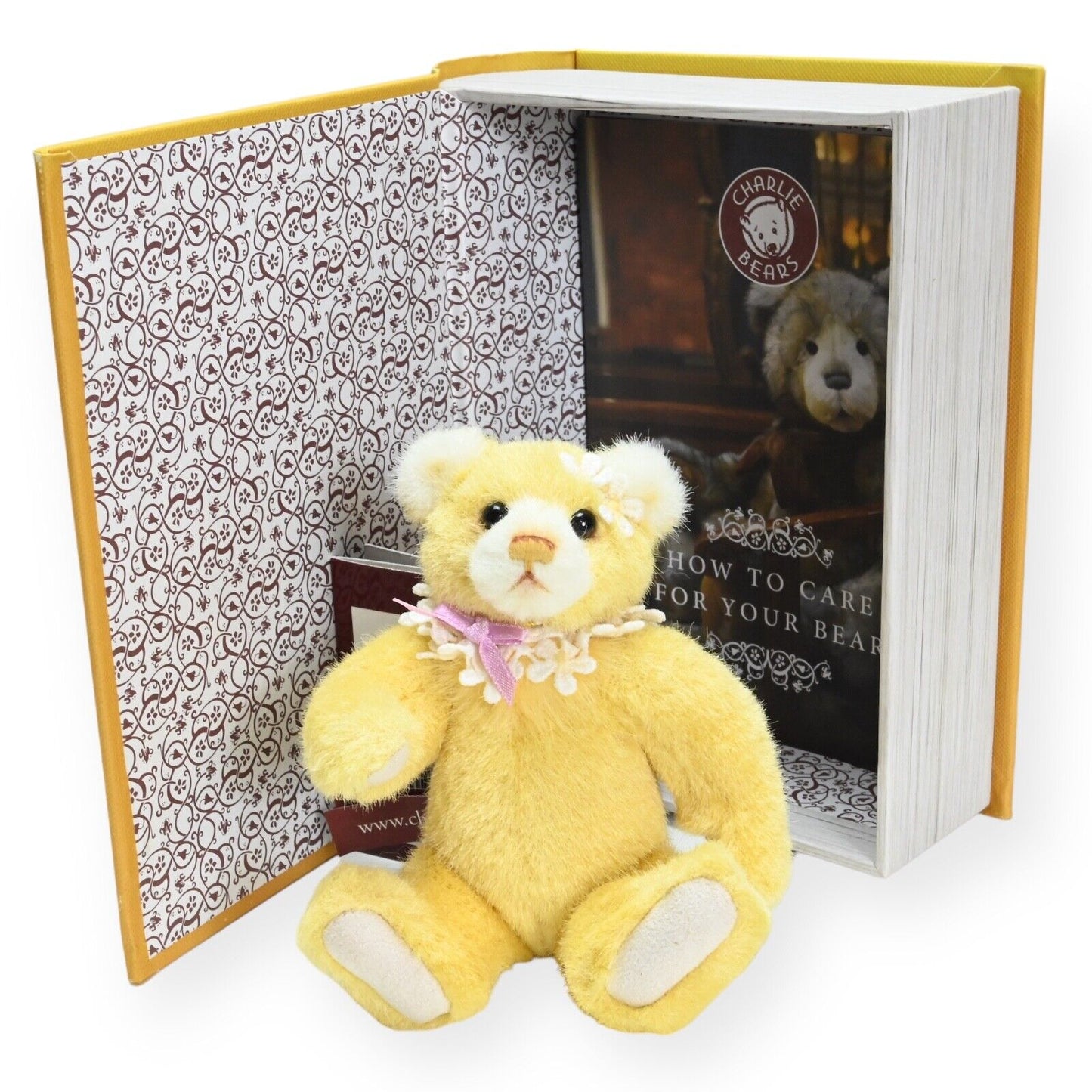 Charlie Bear Hug Book Collection Of Six with Tags