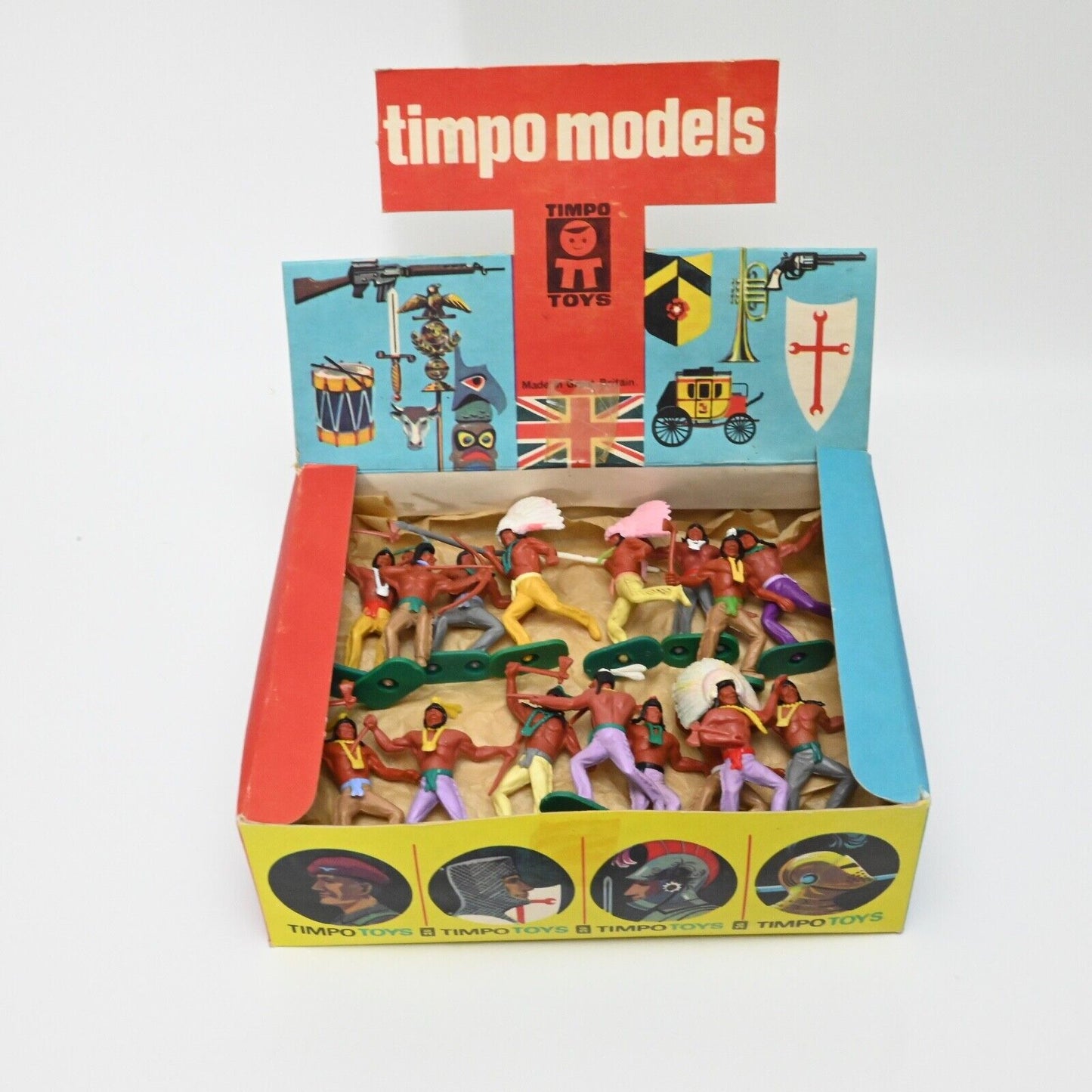 Timpo Indians 2nd Series Counter Trade Box - Series 03