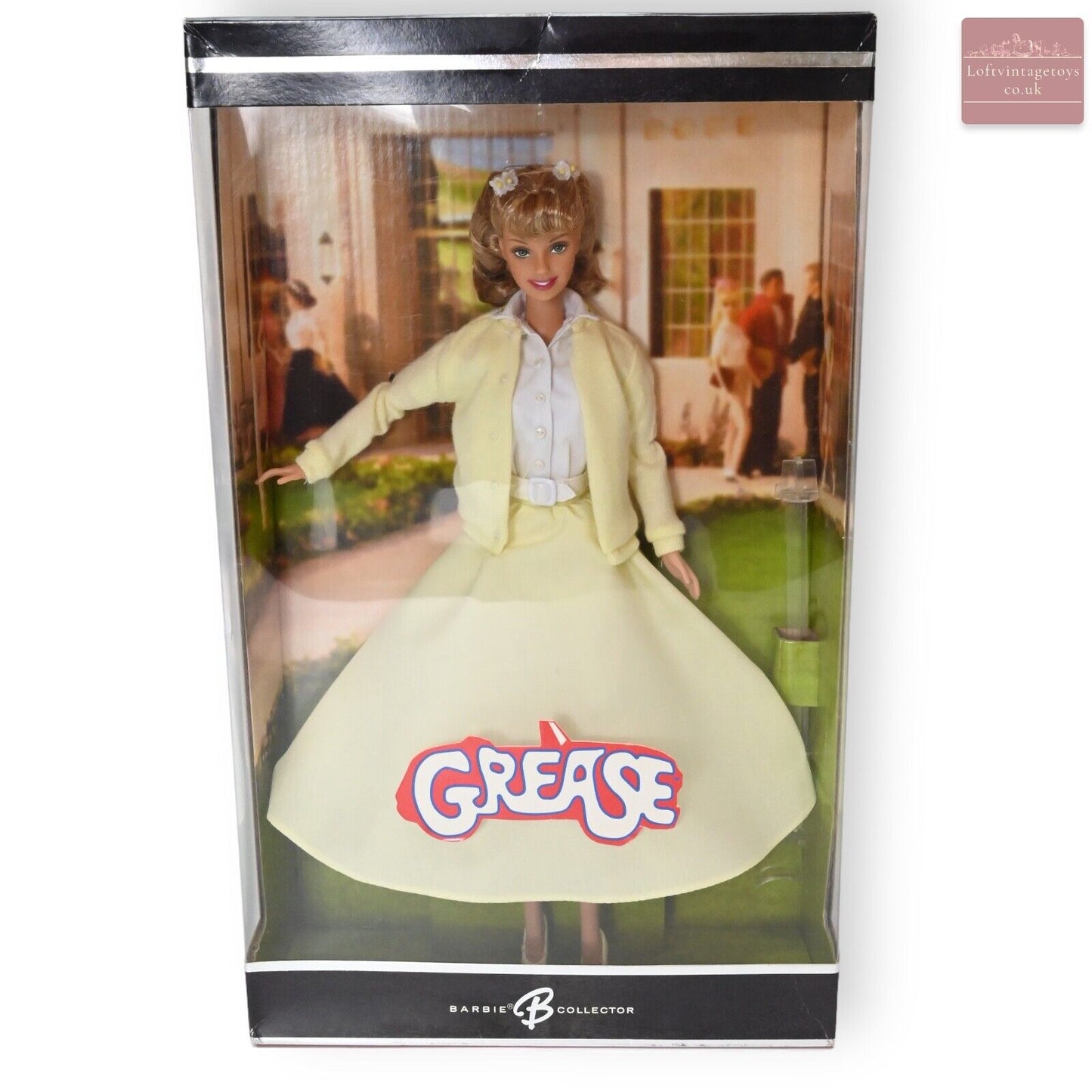 Mattel Barbie Sandy Form Grease - Yellow Dress #C4773