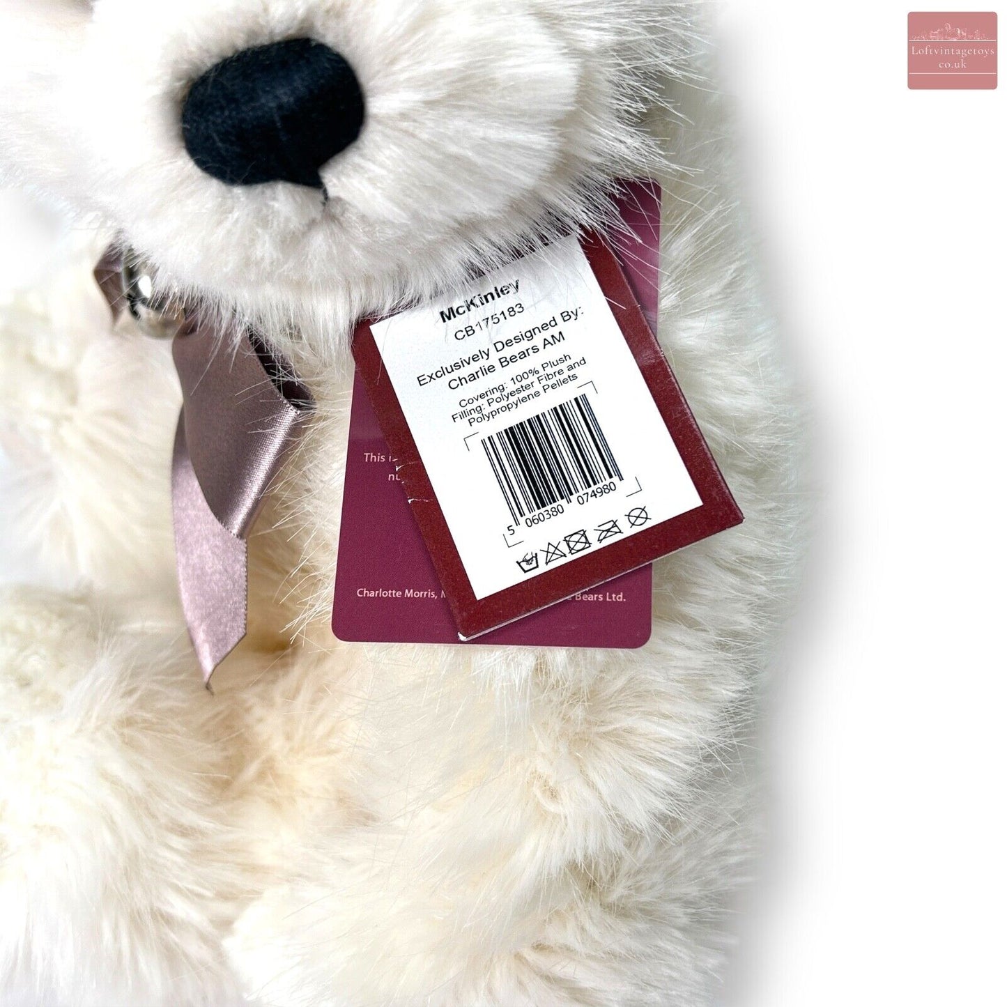 Charlie Bears Mckinley Polar Bear - CB175183 / QVC USA Holiday Exclusive