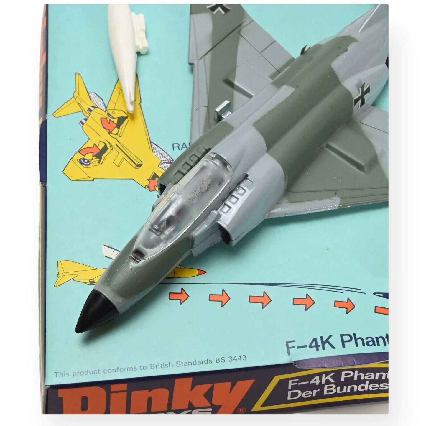Dinky 733 F-4K Phantom II Aircraft / Der Bundesluftwaffe - NR Mint - Mint