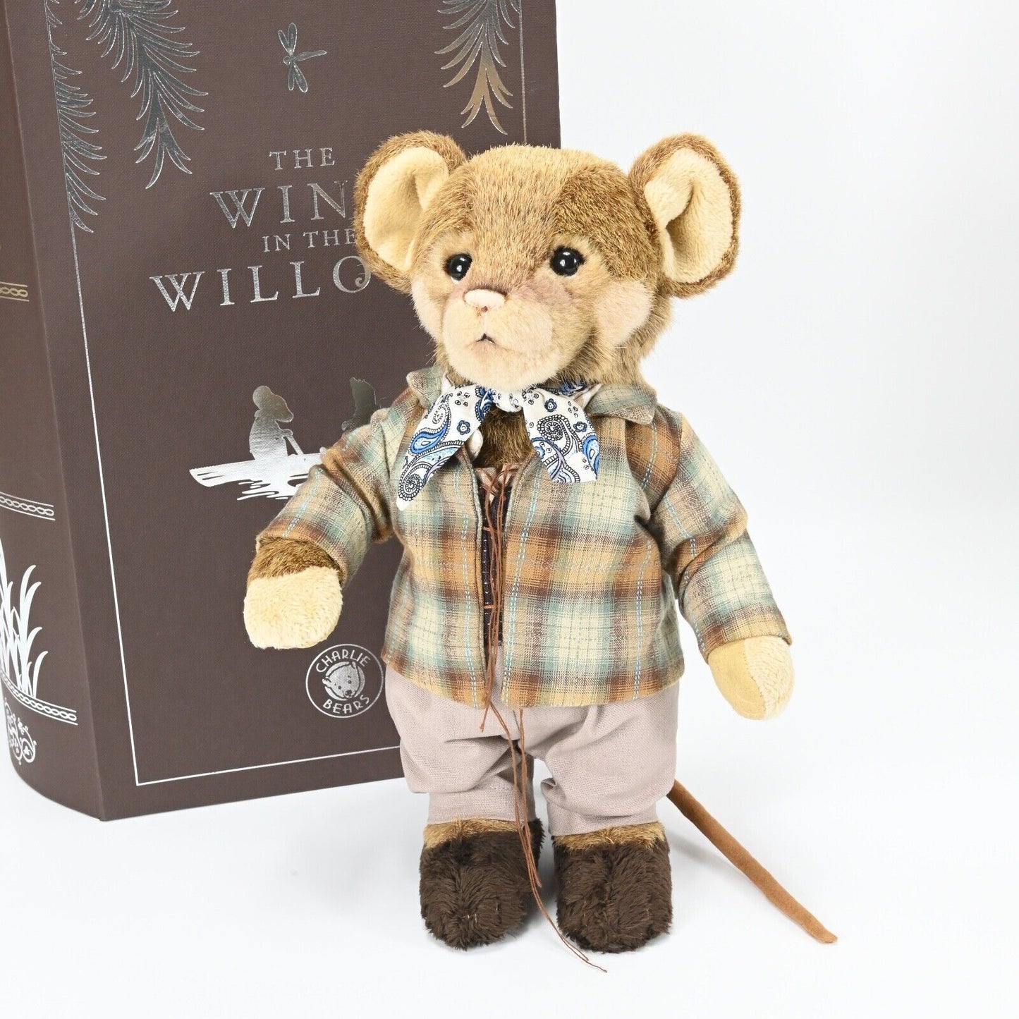 Charlie Bears The Wind in the Willows Ratty - Rare Number 1 of 500