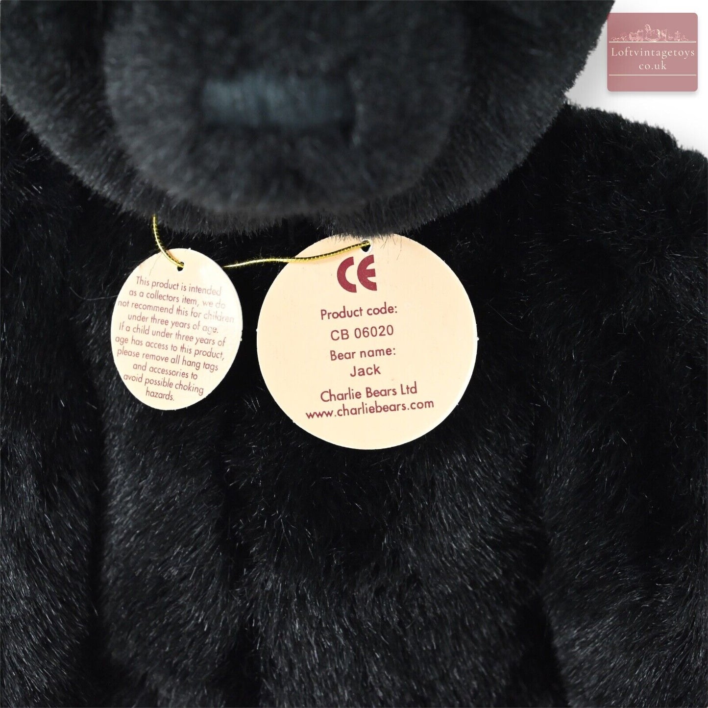 Charlie Bears Jack „Einer der ersten zwölf Bären“ von 2006–2008 – CB 06020