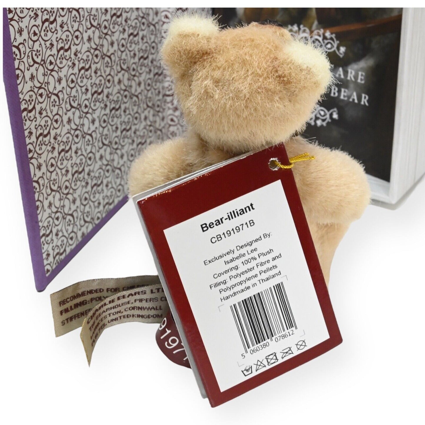 Charlie Bear Hug Book Collection Of Six with Tags