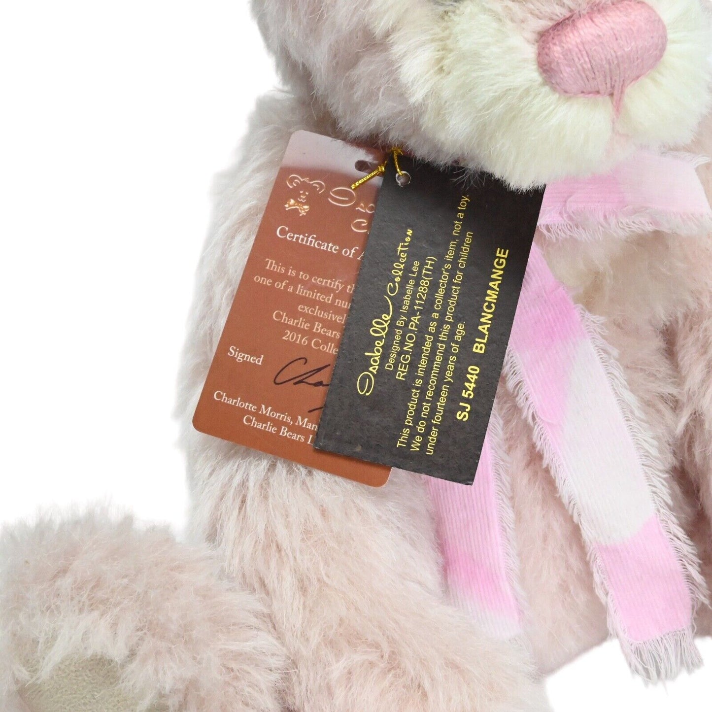 Charlie Bears Blancmange Limitierte Auflage von 400 # SJ 5440