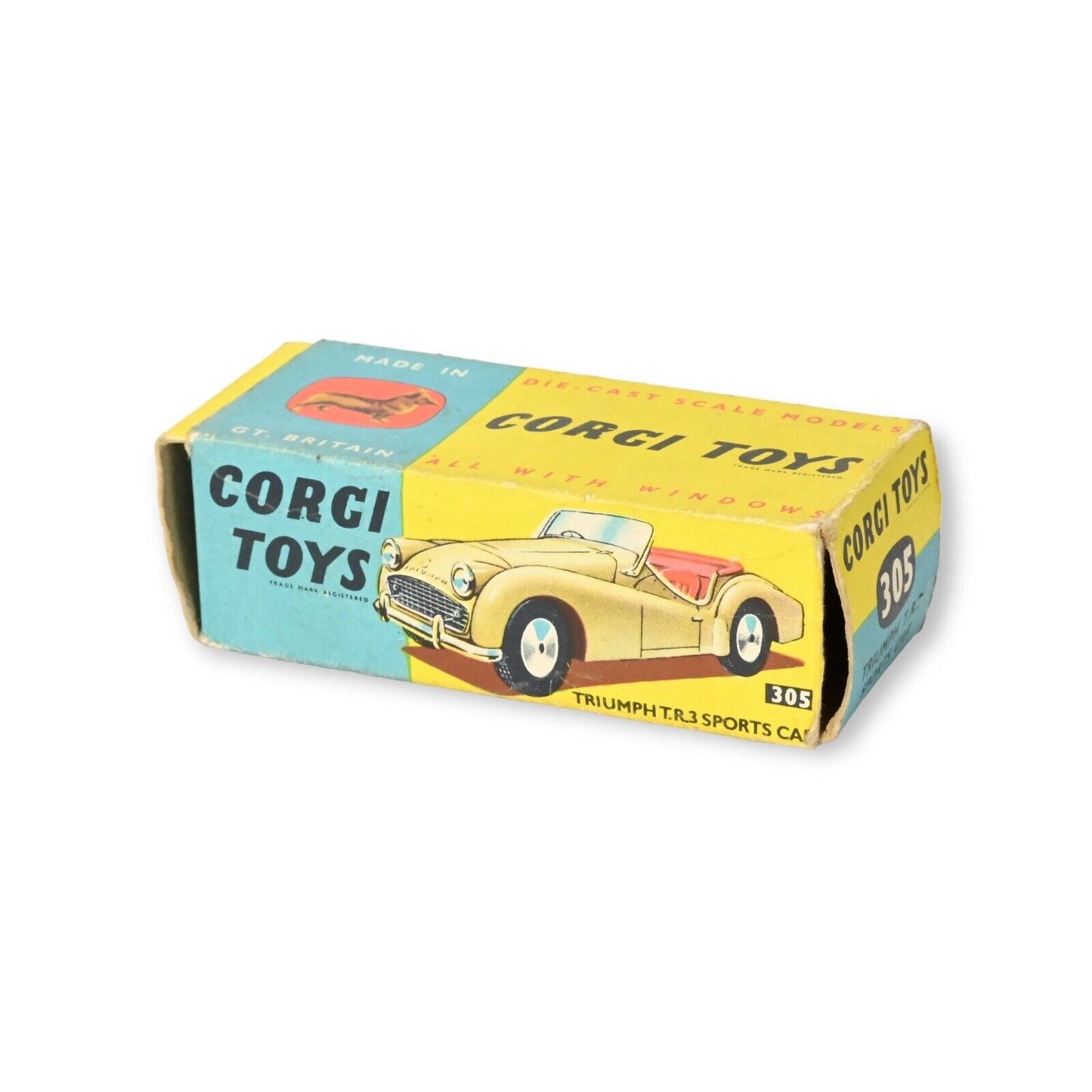 Corgi 305 Triumph TR3 Sports Car
