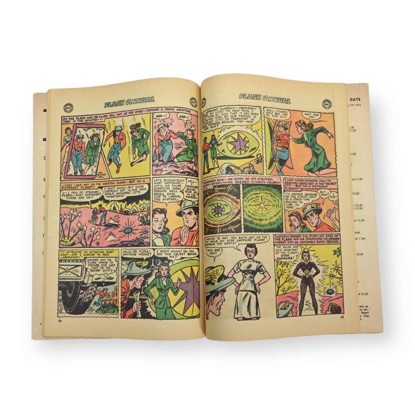 Flash Annual Nr. 1 (Note 2,5 - 4,0) / August 1963