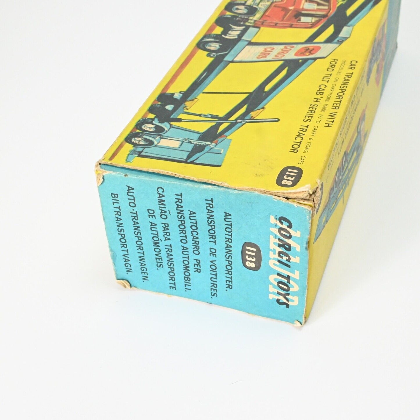 Corgi 1138 Car Transporter With Ford Tilt Cab