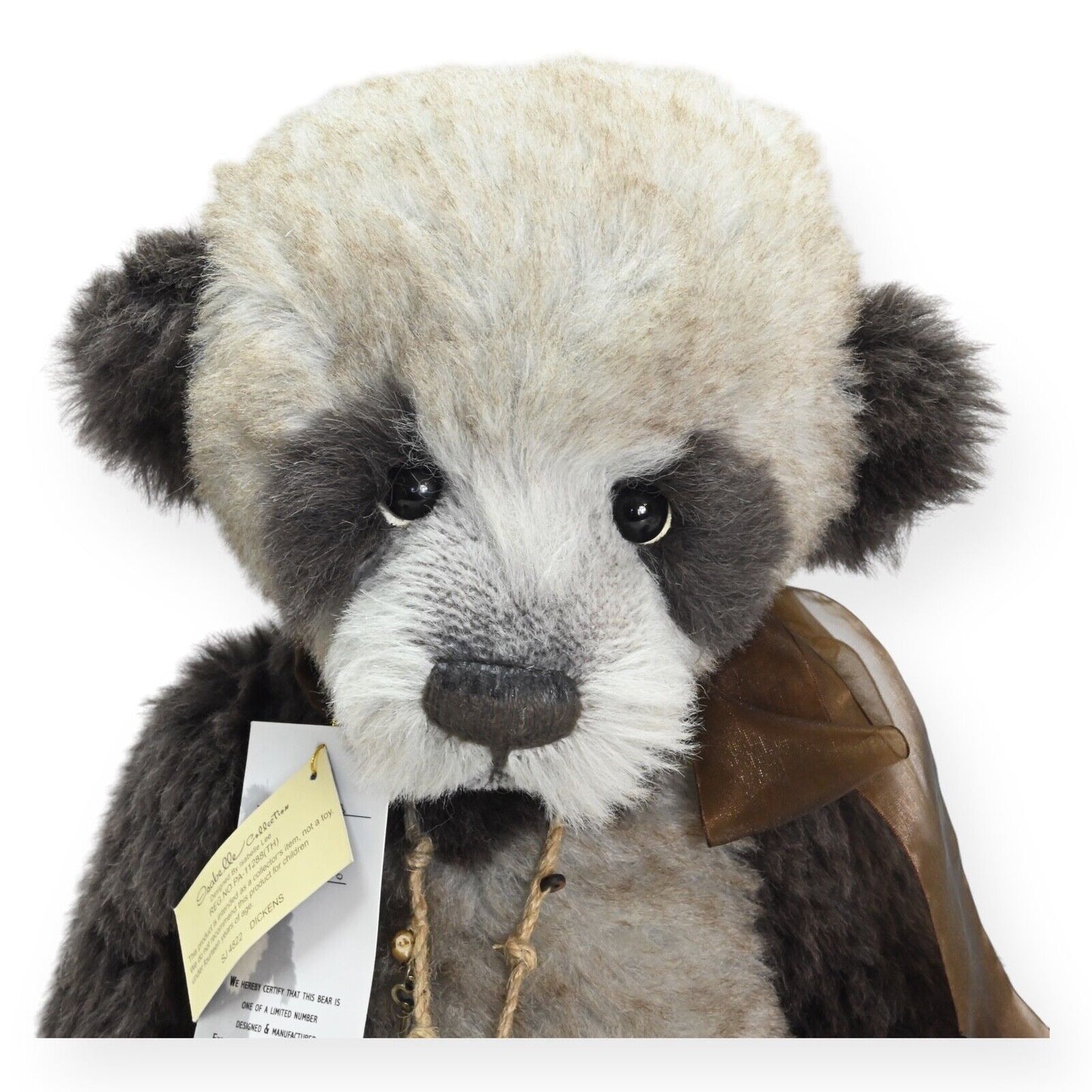 Charlie Bears Dickens Panda Bear - SJ 4822 Limited Ed of 500