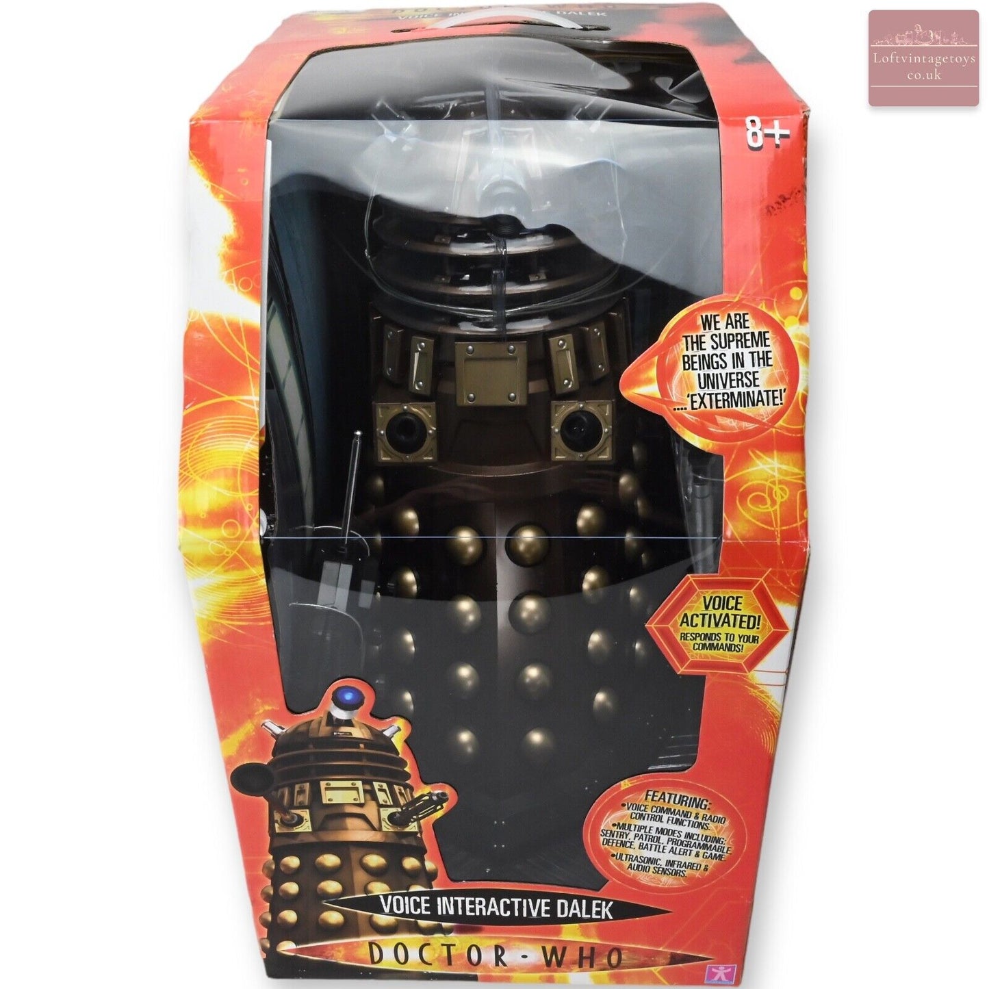 Doctor Who 18" Dalek Voice Interactive Fernbedienung - Neu und versiegelt
