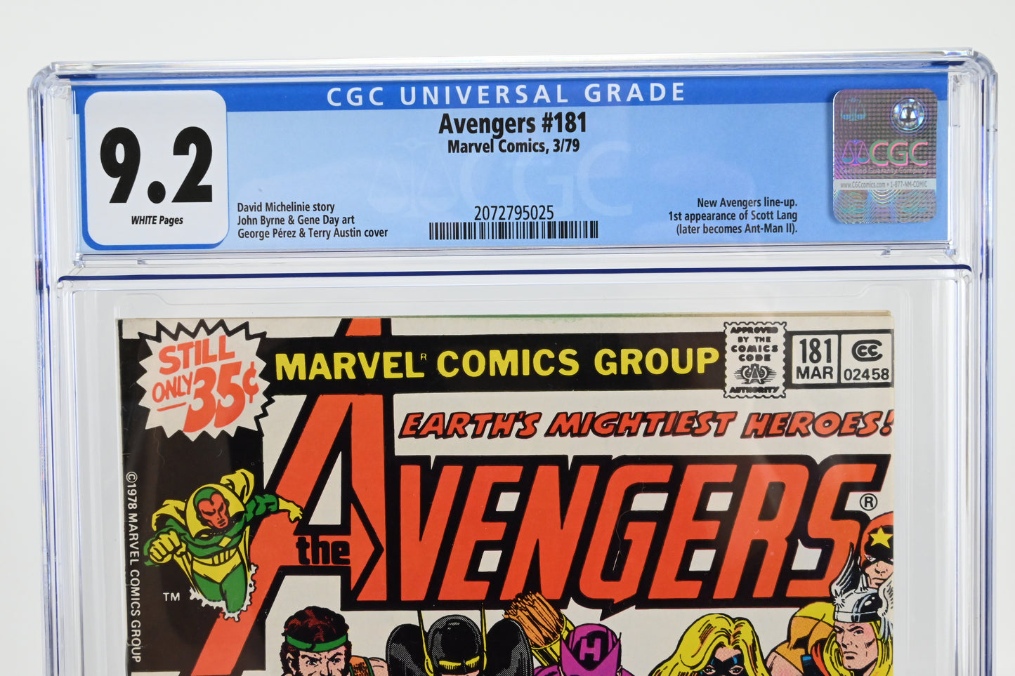 Avengers #181 CGC 9.2 / 1979