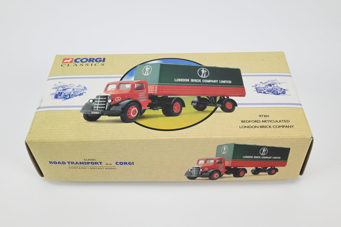 Corgi 97301 Bedford London Brick Company Truck