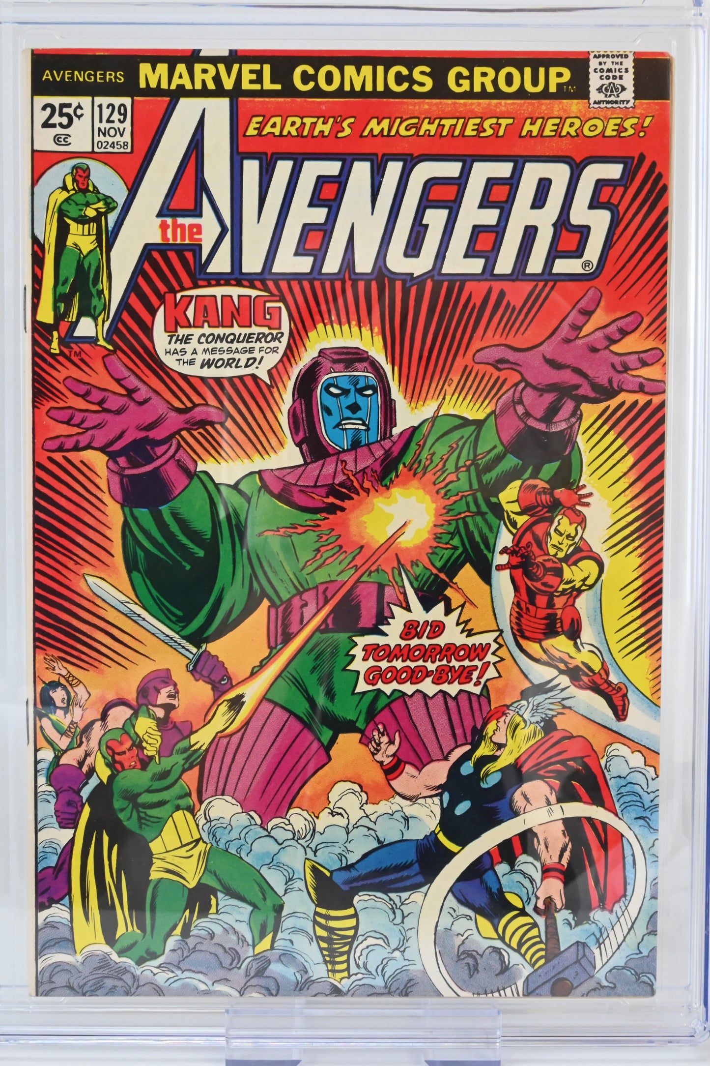 The Avengers #129 CGC 8.5 / 1974 - Marvel-Comics