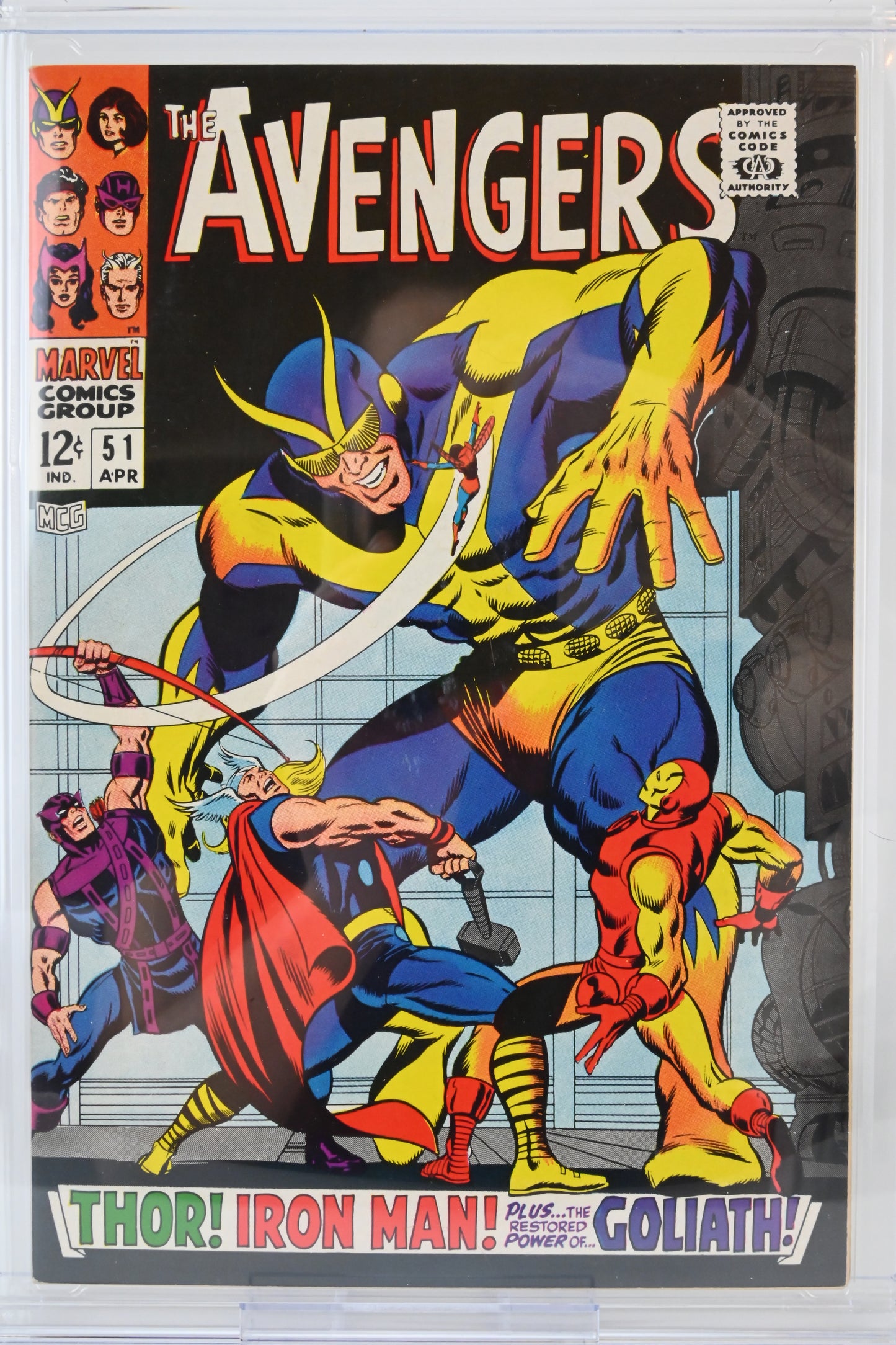 The Avengers #51 CGC 9.2 / 1968 - Marvel-Comics