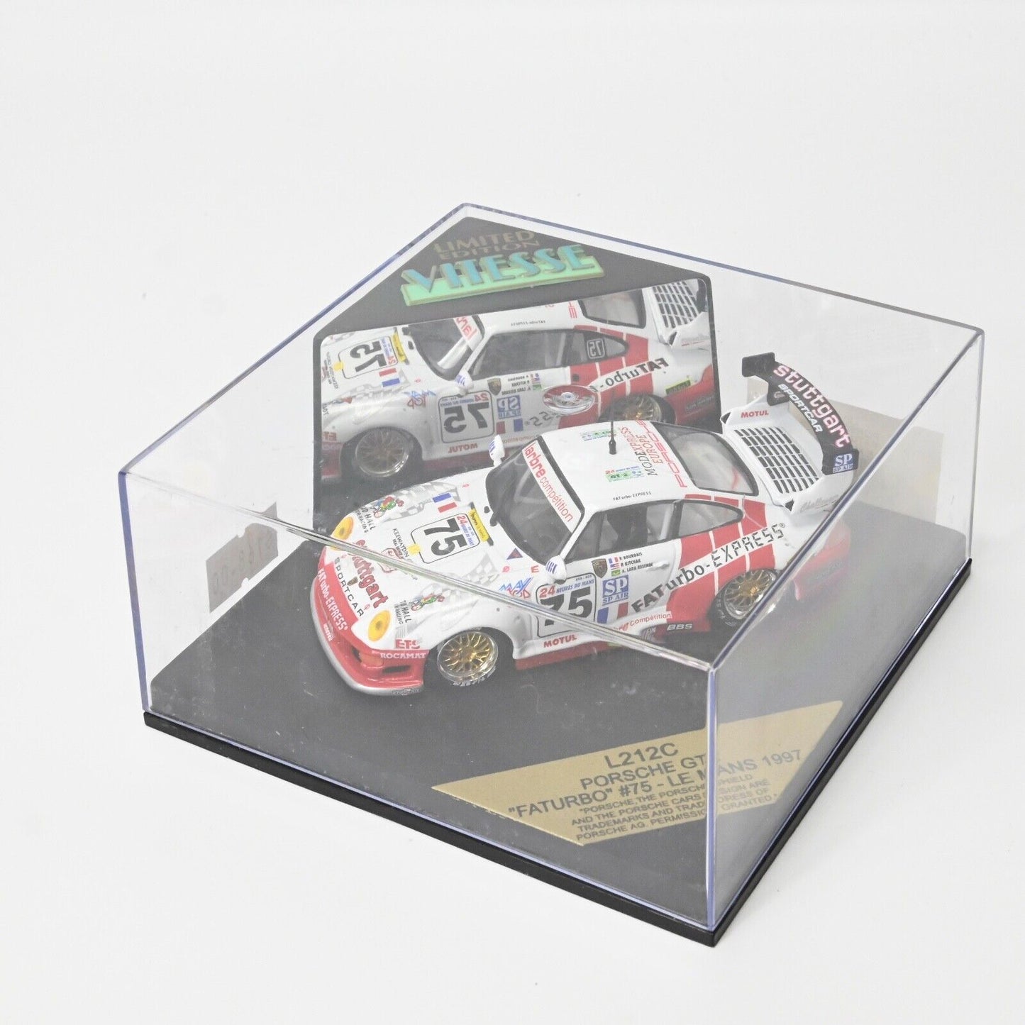 Vitesse Porsche GT2 #75 Limited Edition Le Mans 1997 1:43 - L212C