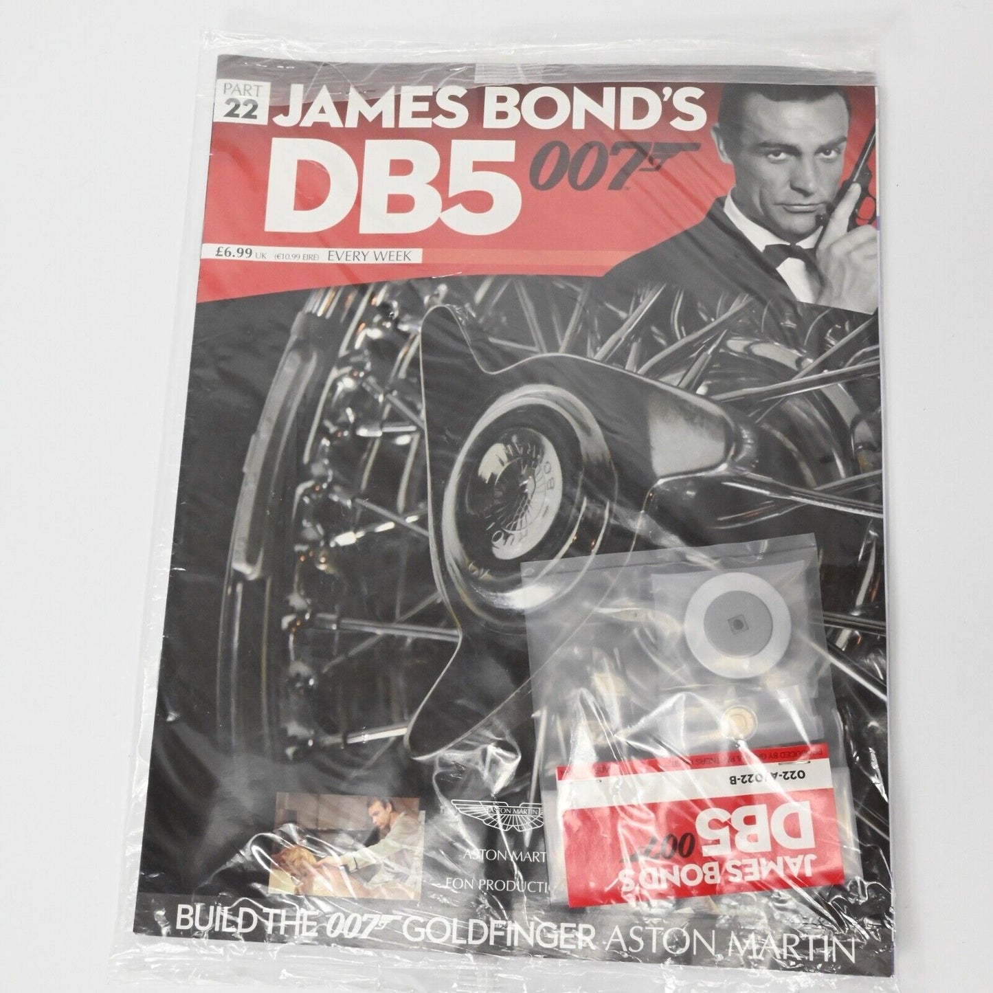 James Bond 007 – Goldfinger Aston Martin DB5 im Maßstab 1:8 * 7 Lose