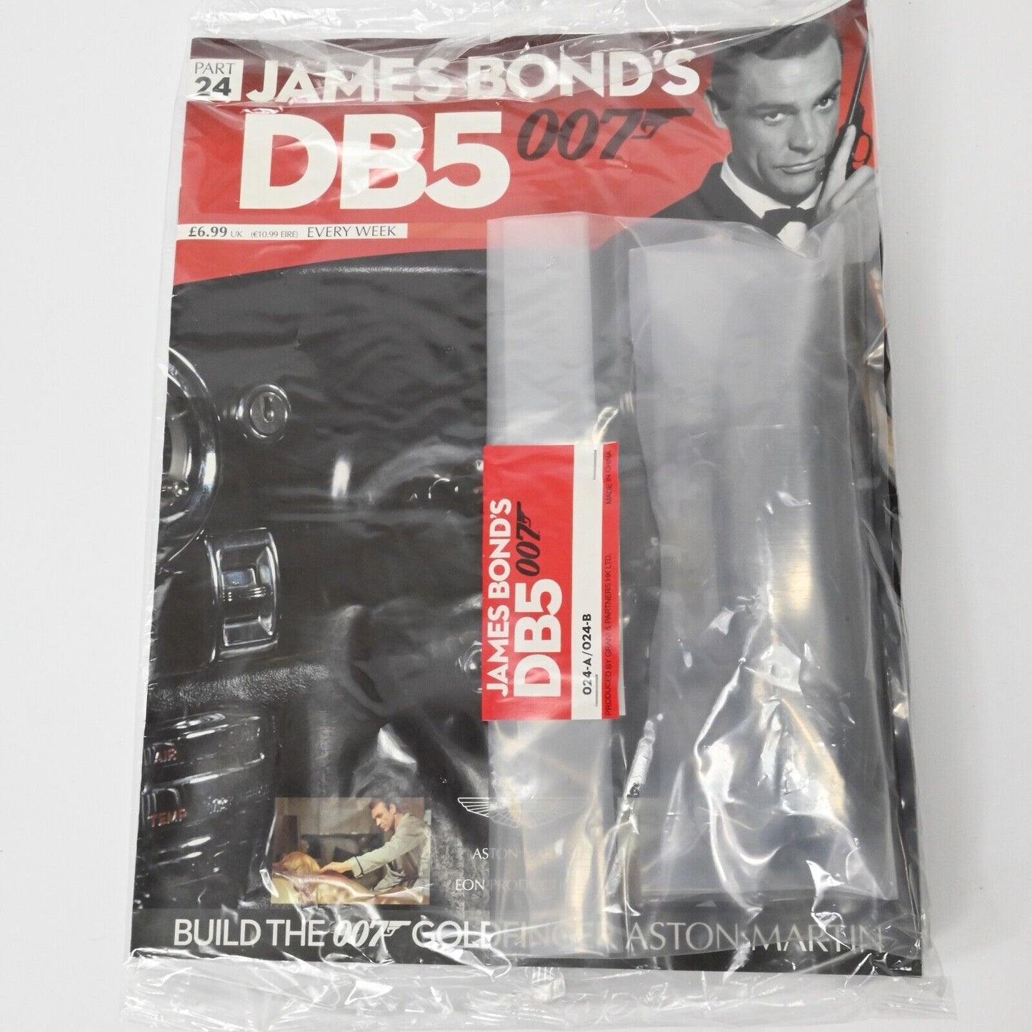 James Bond 007 – Goldfinger Aston Martin DB5 im Maßstab 1:8 * 7 Lose