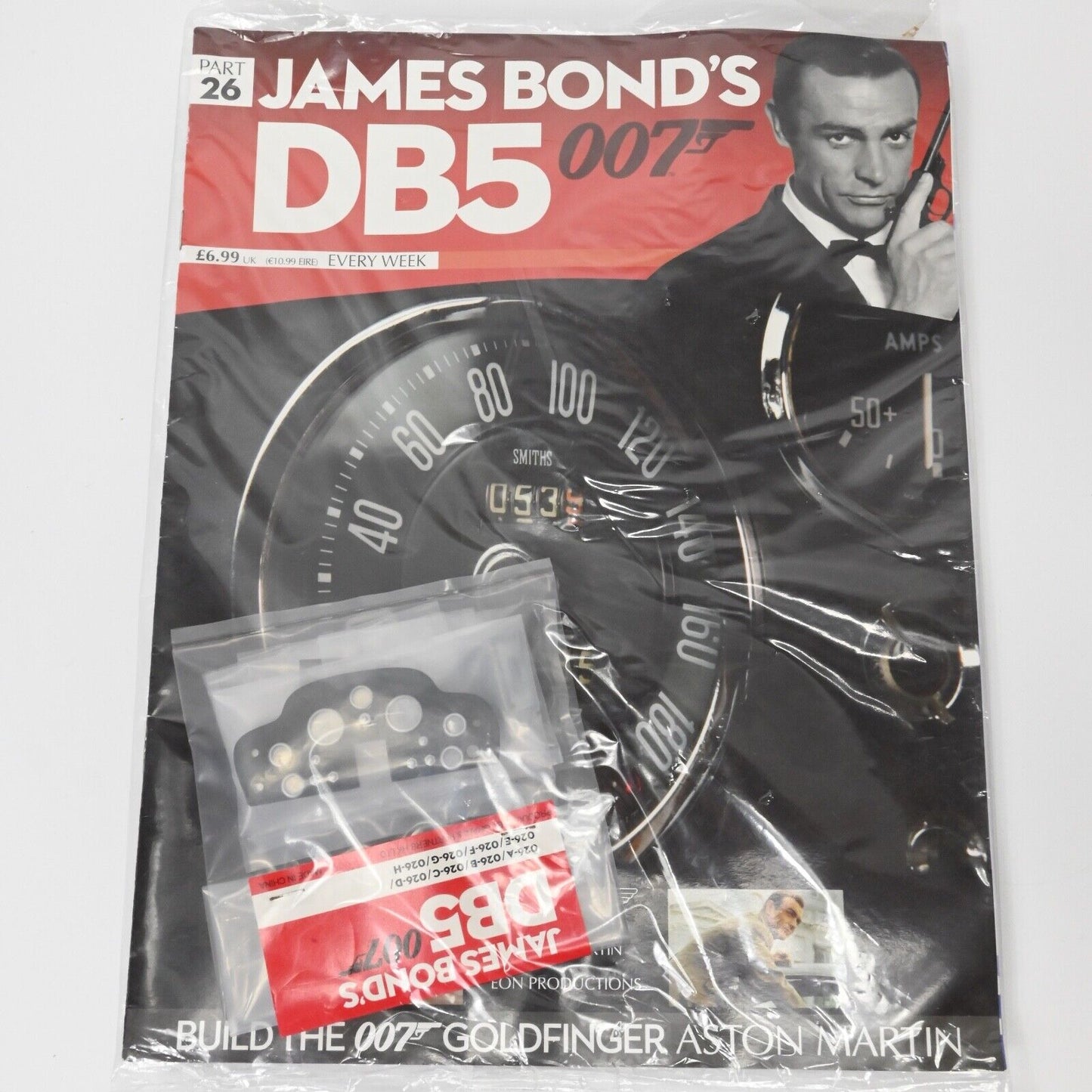 James Bond 007 – Goldfinger Aston Martin DB5 im Maßstab 1:8 * 7 Lose