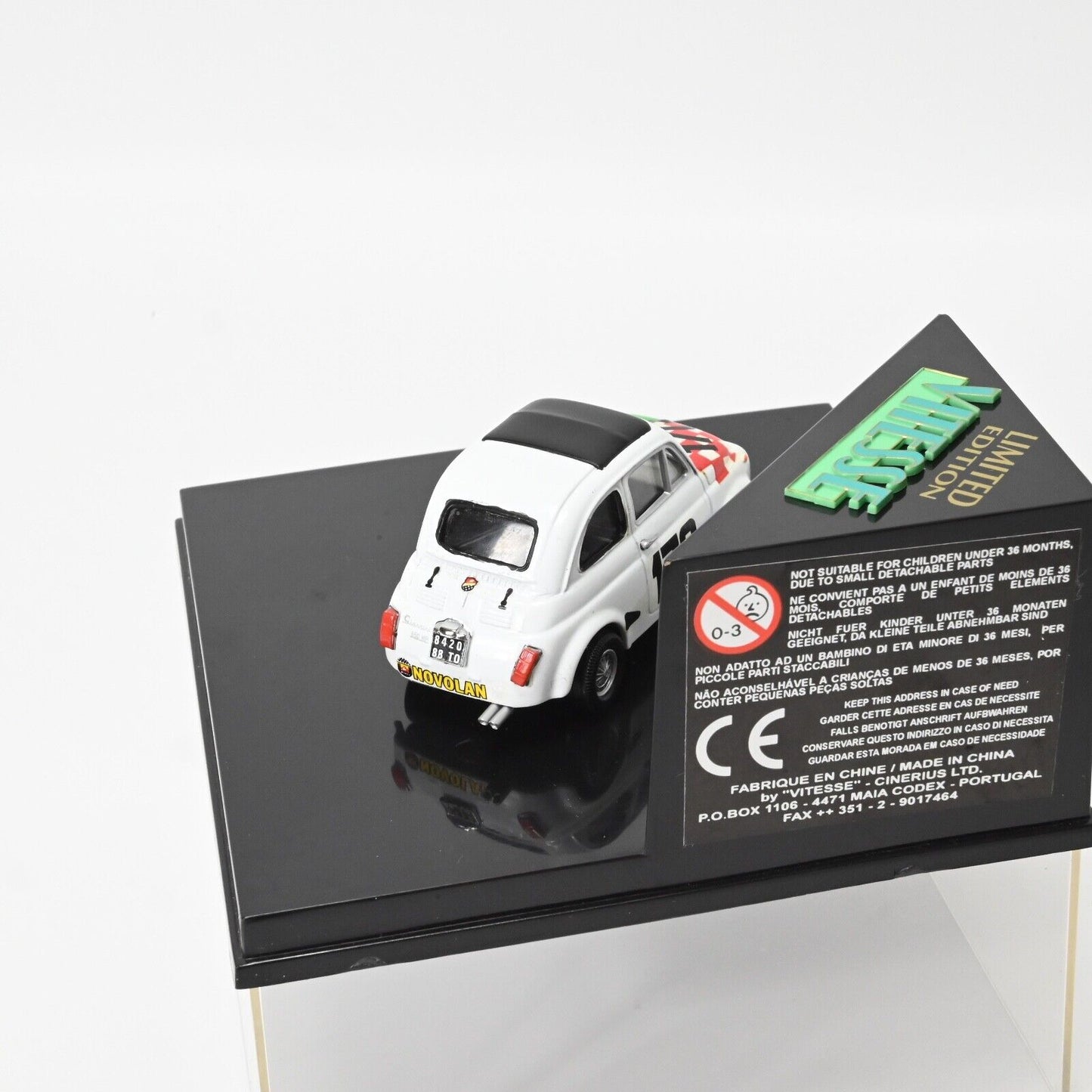 Vitesse Fiat 500 Abarth Giannini Monza 1968 1:43