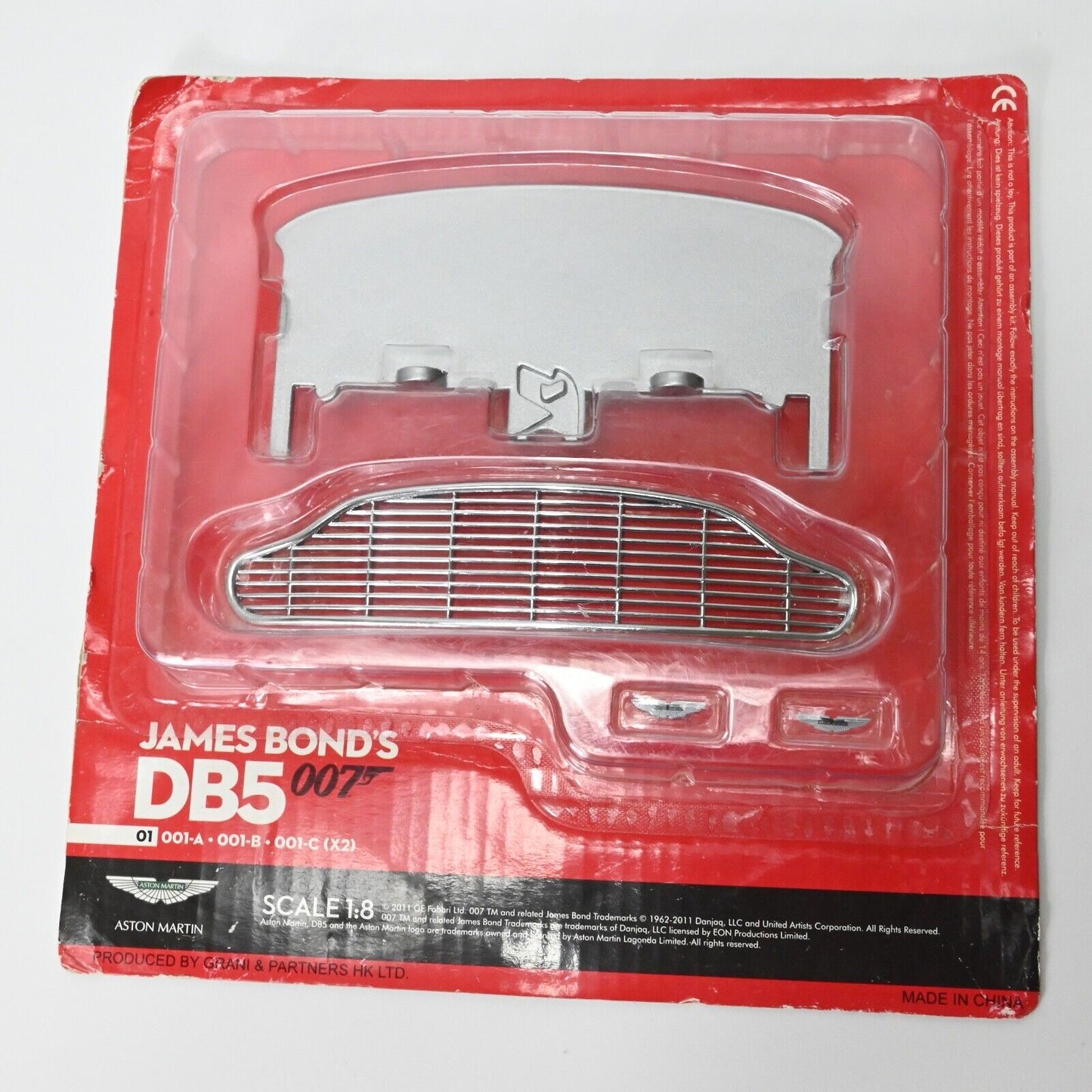 James Bond 007 - Goldfinger Aston Martin DB5 1:8 Scale PART #01 & #06