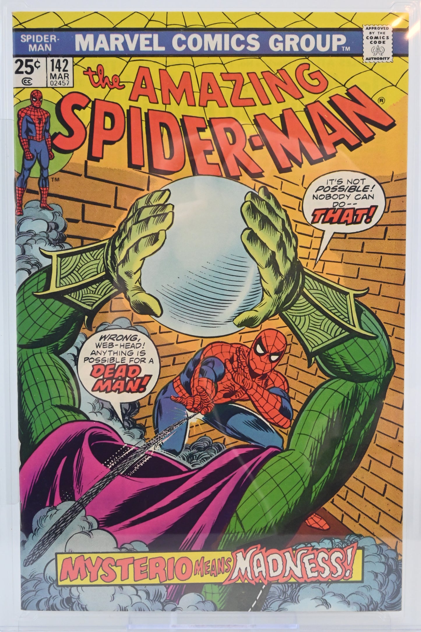Der erstaunliche Spider-Man #142 CGC 9.4 / 1975