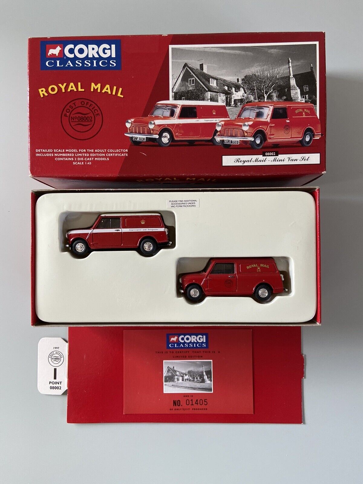 Corgi Classics Royal Mail Limited Edition Set Of 3 With Boxes