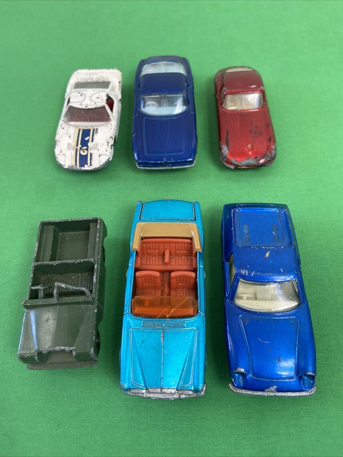 COLLECTION OF 6 MACHBOX/LESNEY CARS