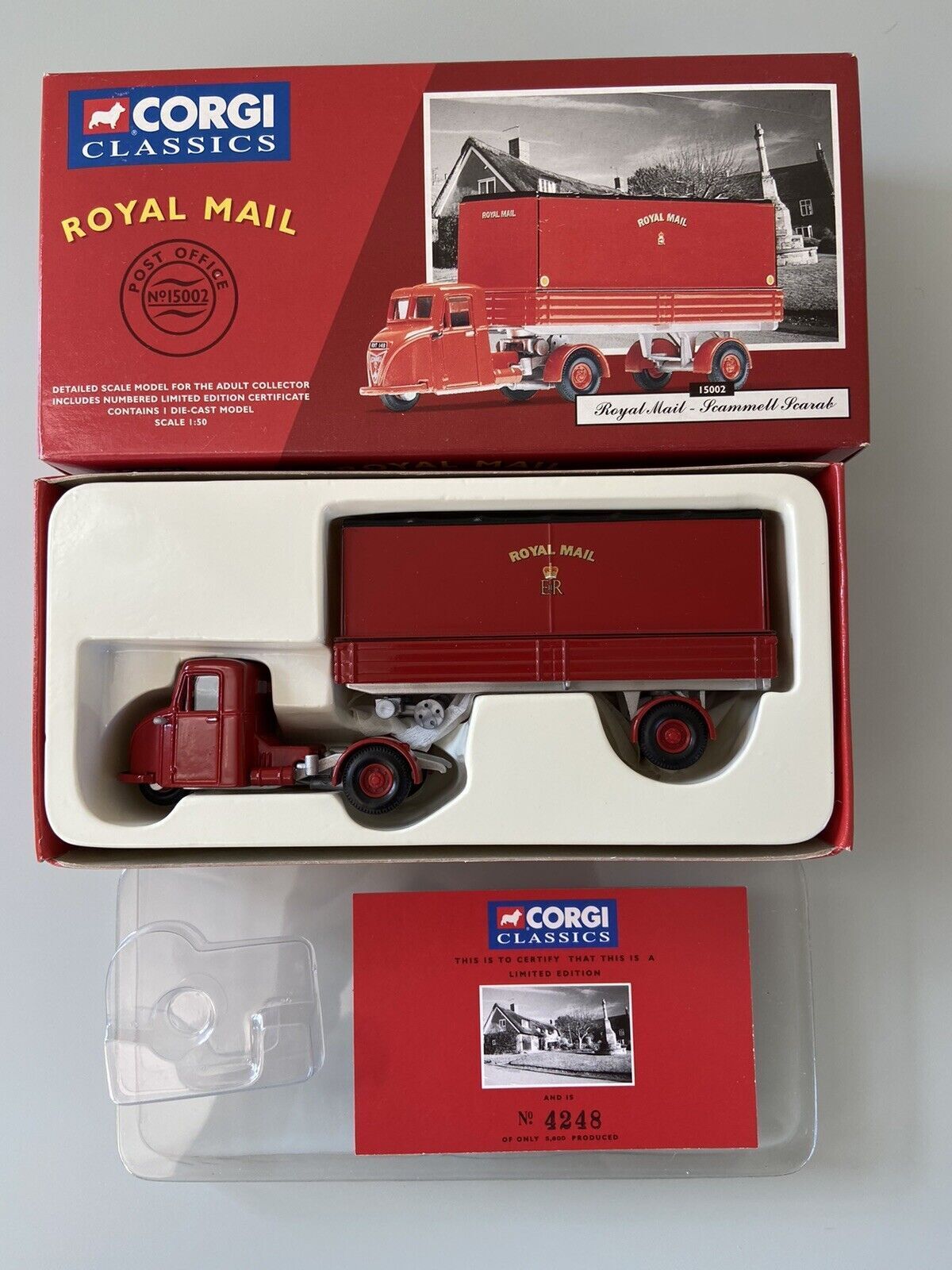 Corgi Classics Royal Mail Limited Edition Set Of 3 With Boxes