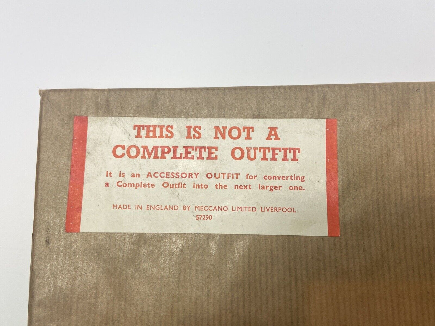 DINKY BUILDER OUTFIT 1A IN ORIGINAL SEALED BROWN PACKAGING