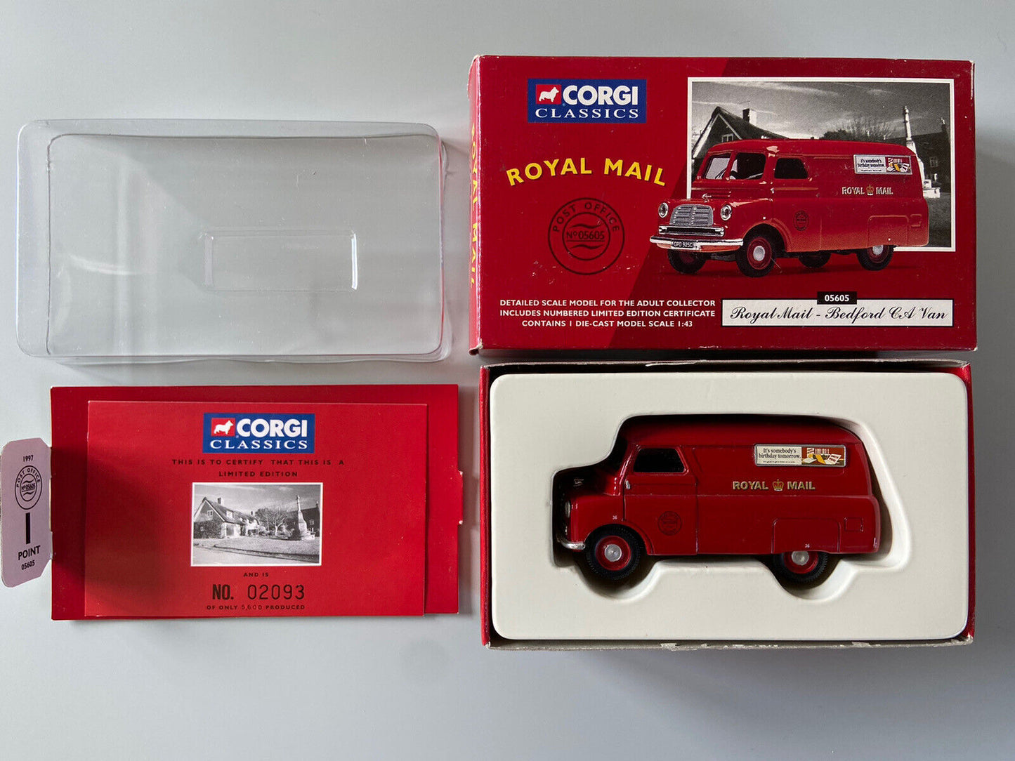 Corgi Classics Royal Mail Limited Edition Set Of 3 With Boxes